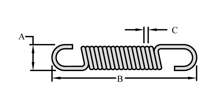 Пружина растяжения