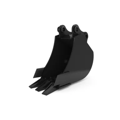147-1014: 230 mm (9 in), 17 L (0.6 ft3), Pin On, Bolt-On Teeth 