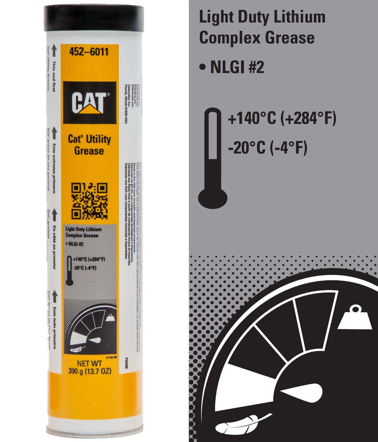 Grasa Utility CAT (complejo de litio) - Shop