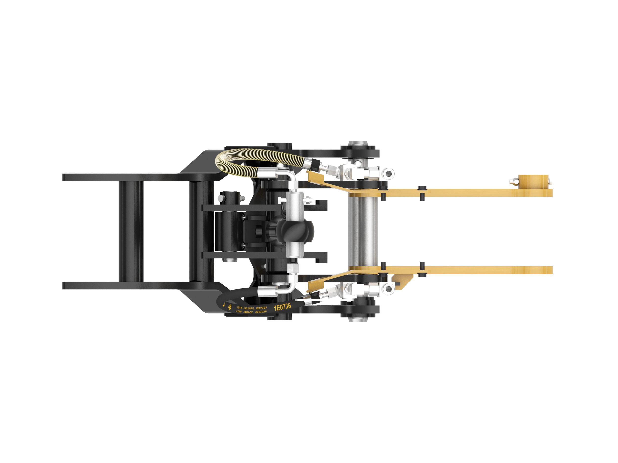 671 mm (26 in) 4 Teeth/2 Tines 