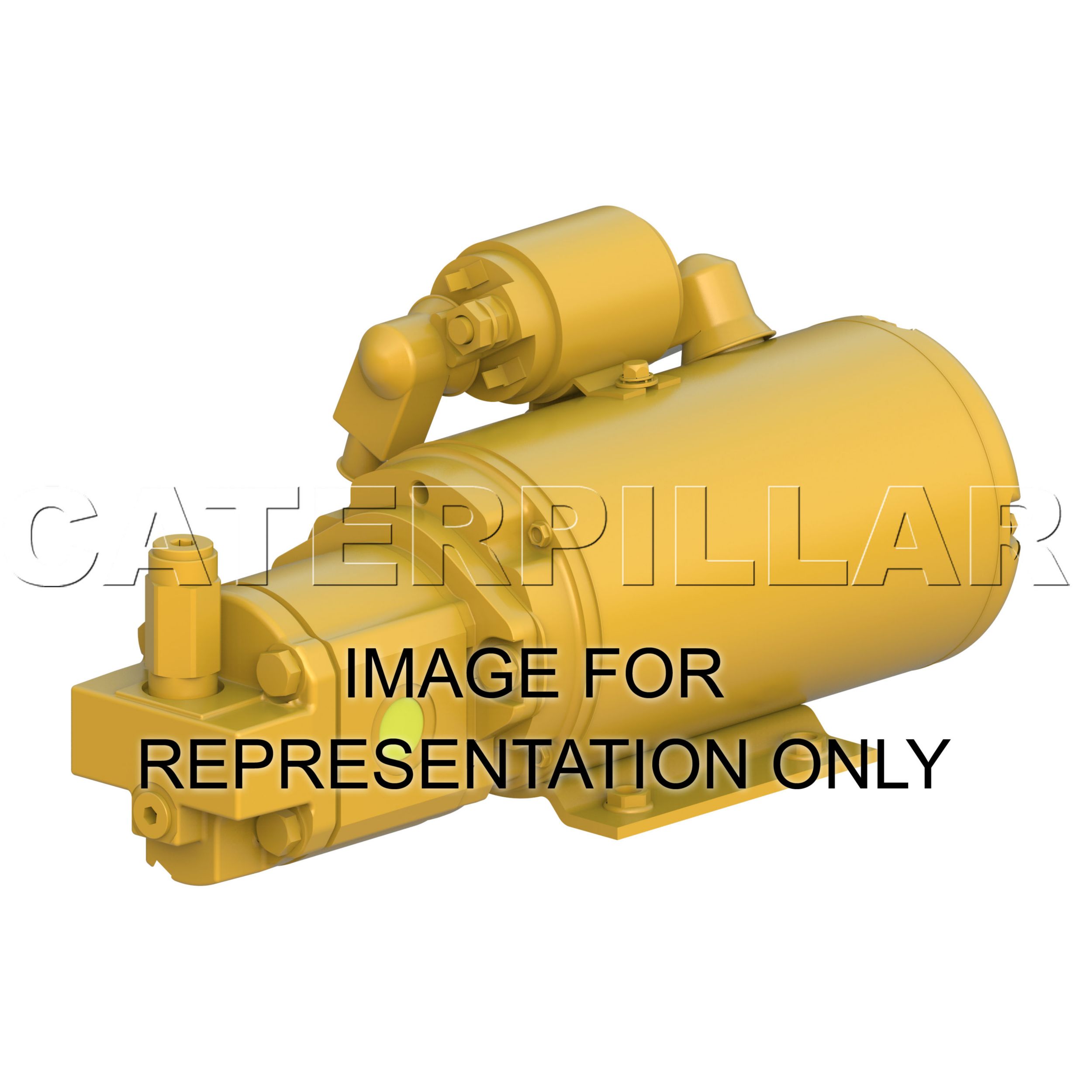 Крепление насоса вспомогательного рулевого управления