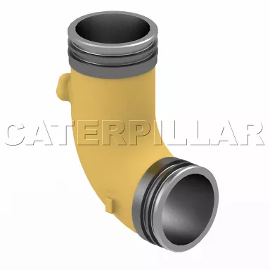 4W-0225: Uitlaatelleboogstuk met een binnendiameter van 216 mm