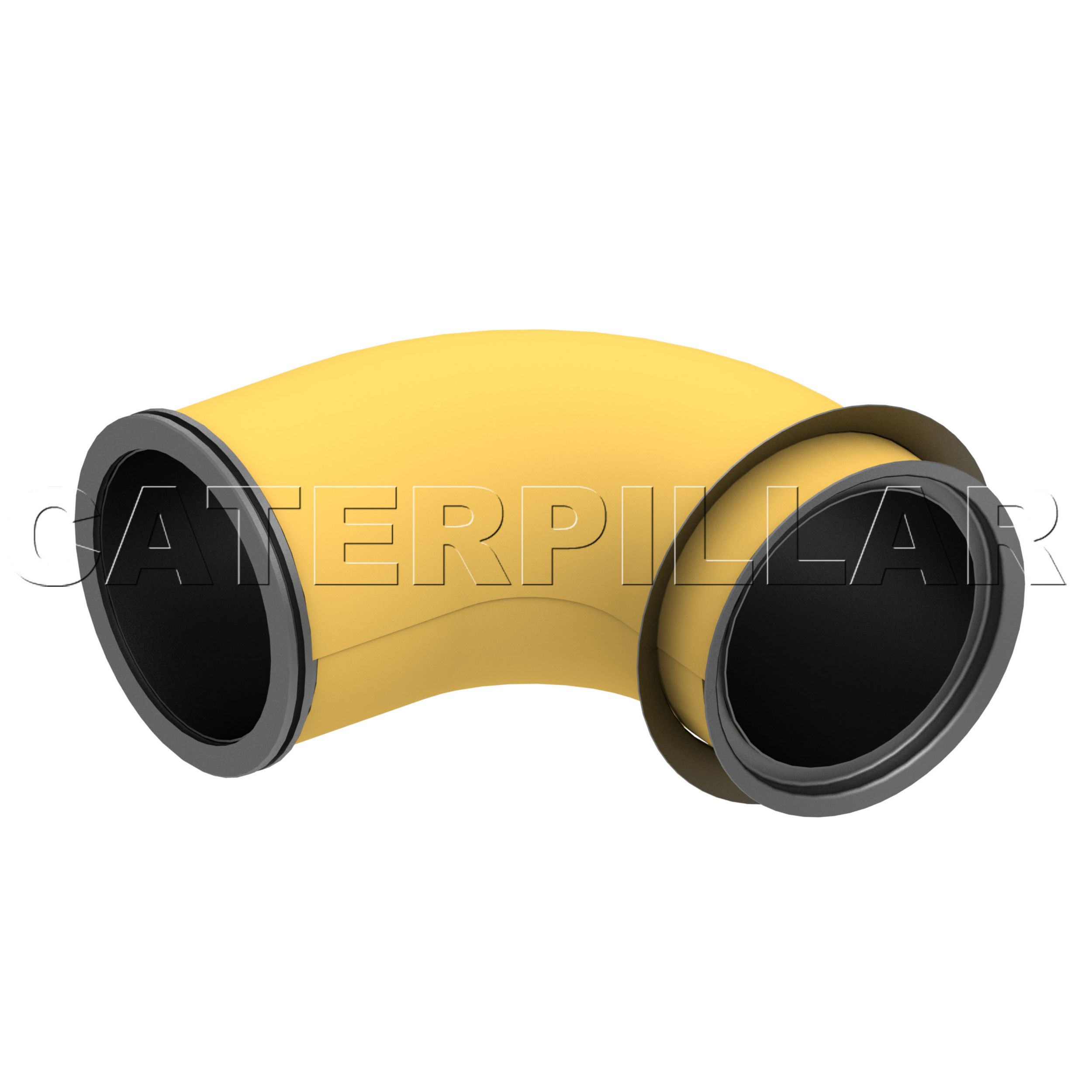 Коленчатый патрубок выхлопной трубы с наружным диаметром 274 мм