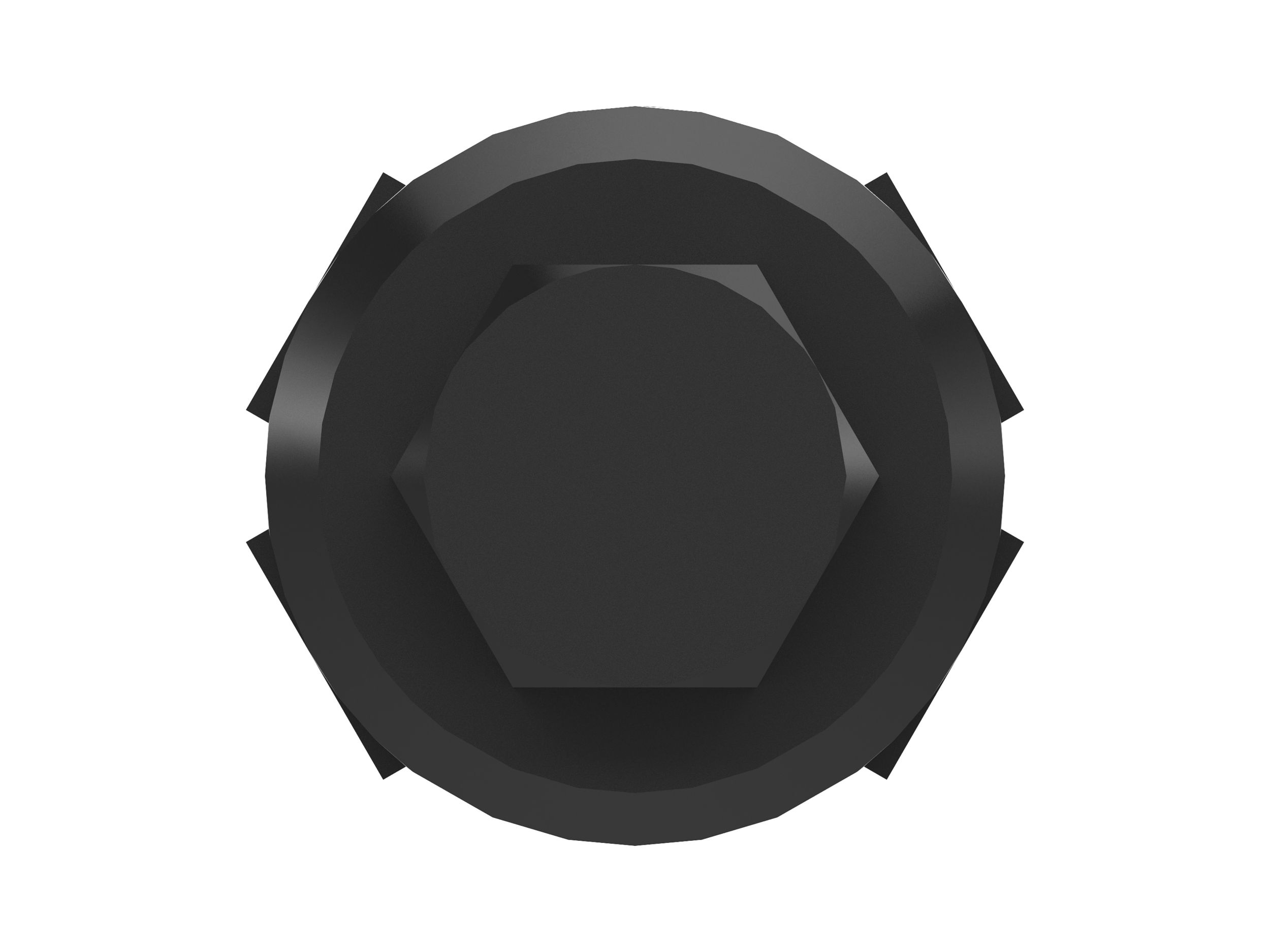 Шестигранный переходник для круглого вала