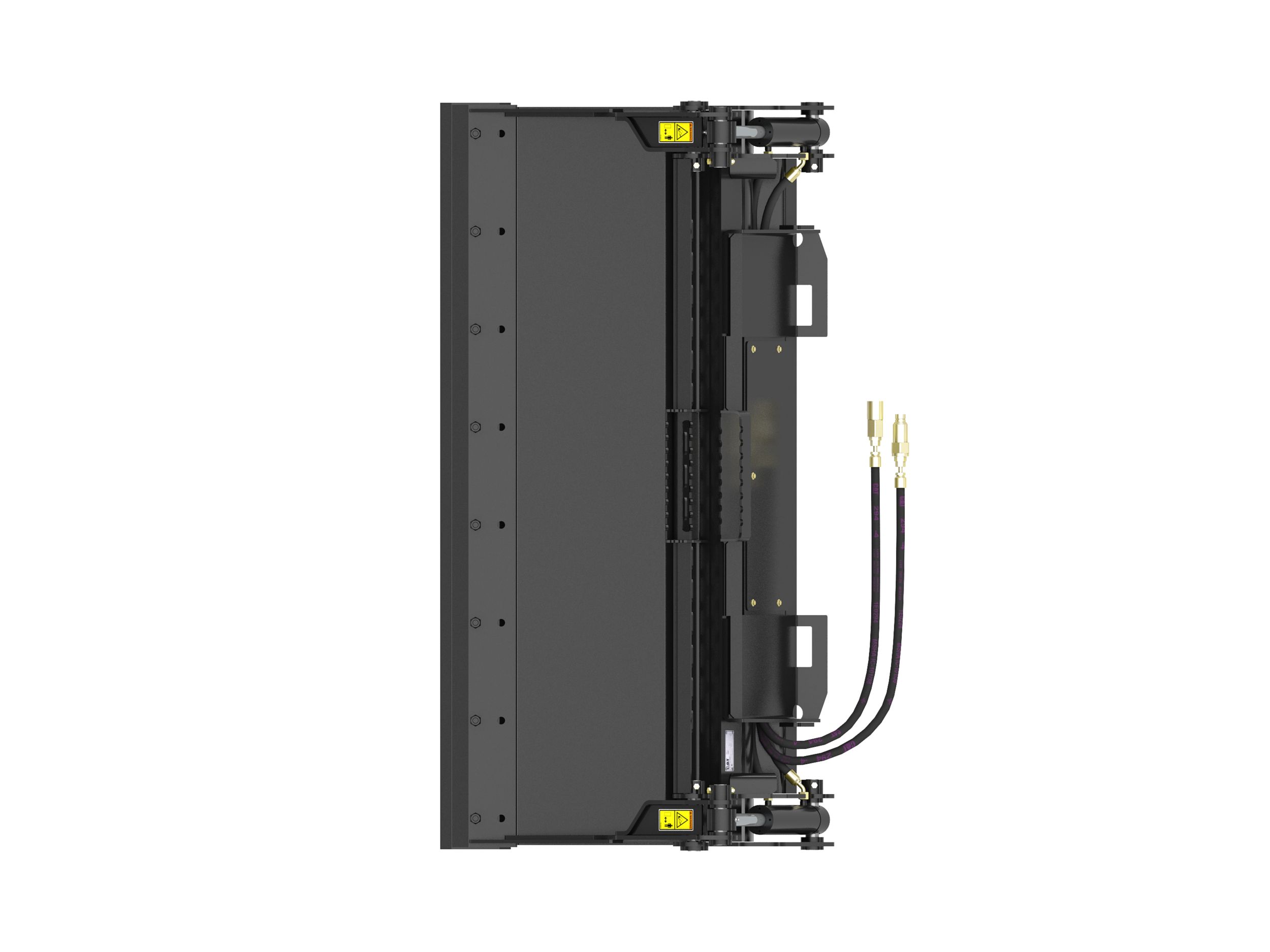 1730 мм (68 дюймов) с защитой от посыпания, режущая кромка с болтовым креплением