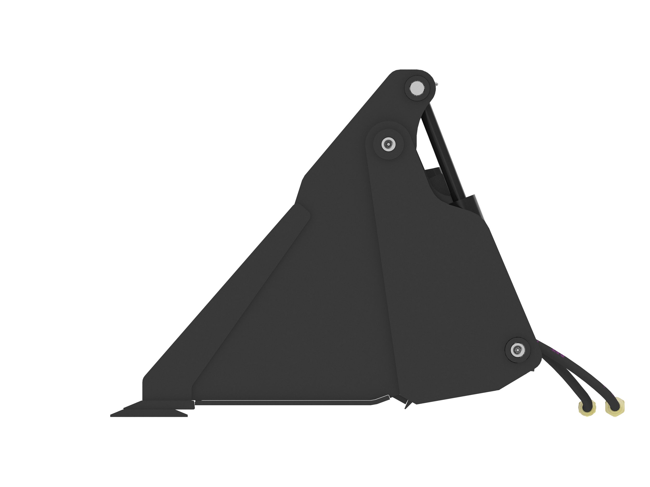 2036мм (80дюймов) с защитой от просыпания, режущая кромка с болтовым креплением