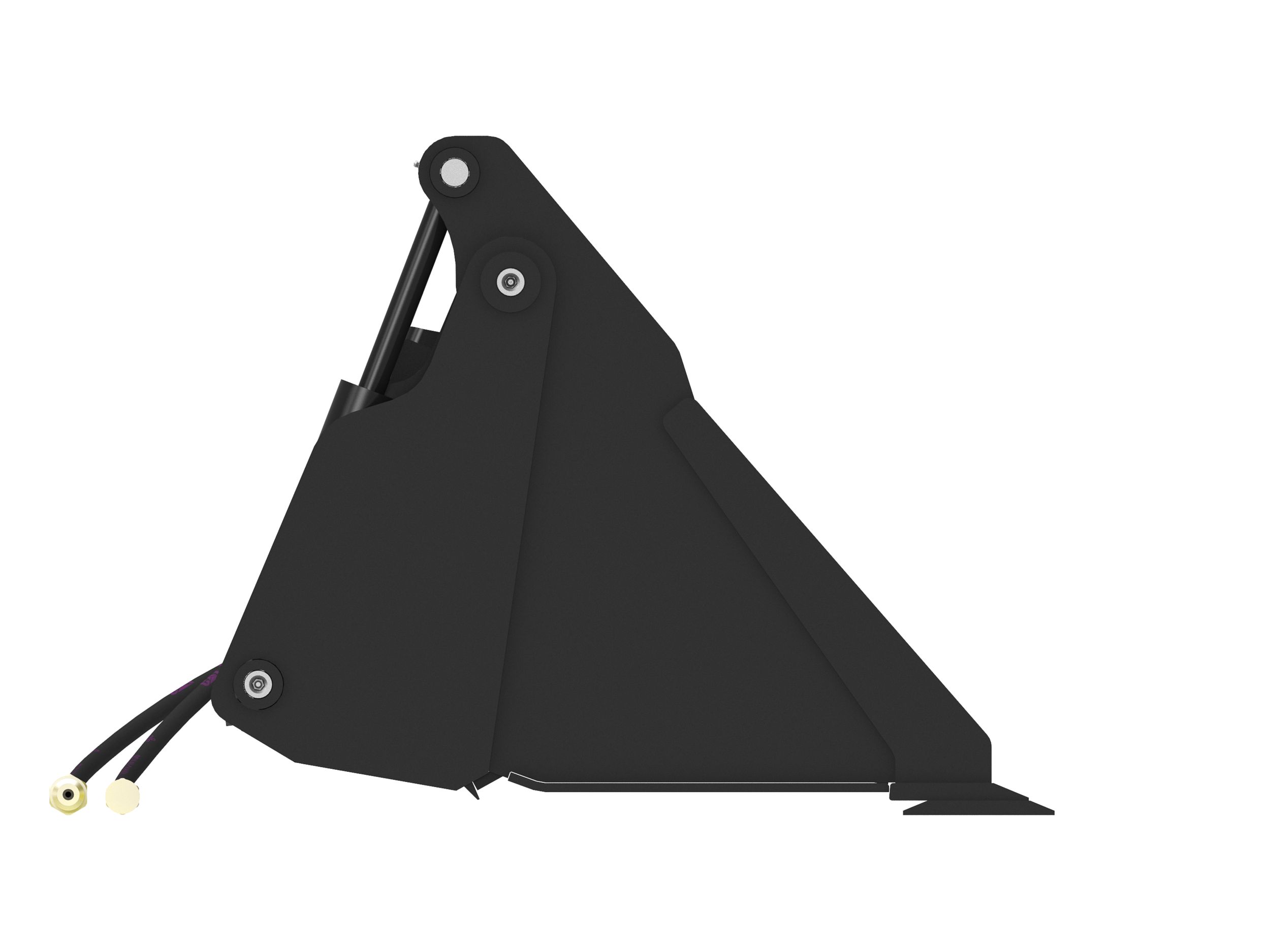 2036мм (80дюймов) с защитой от просыпания, режущая кромка с болтовым креплением