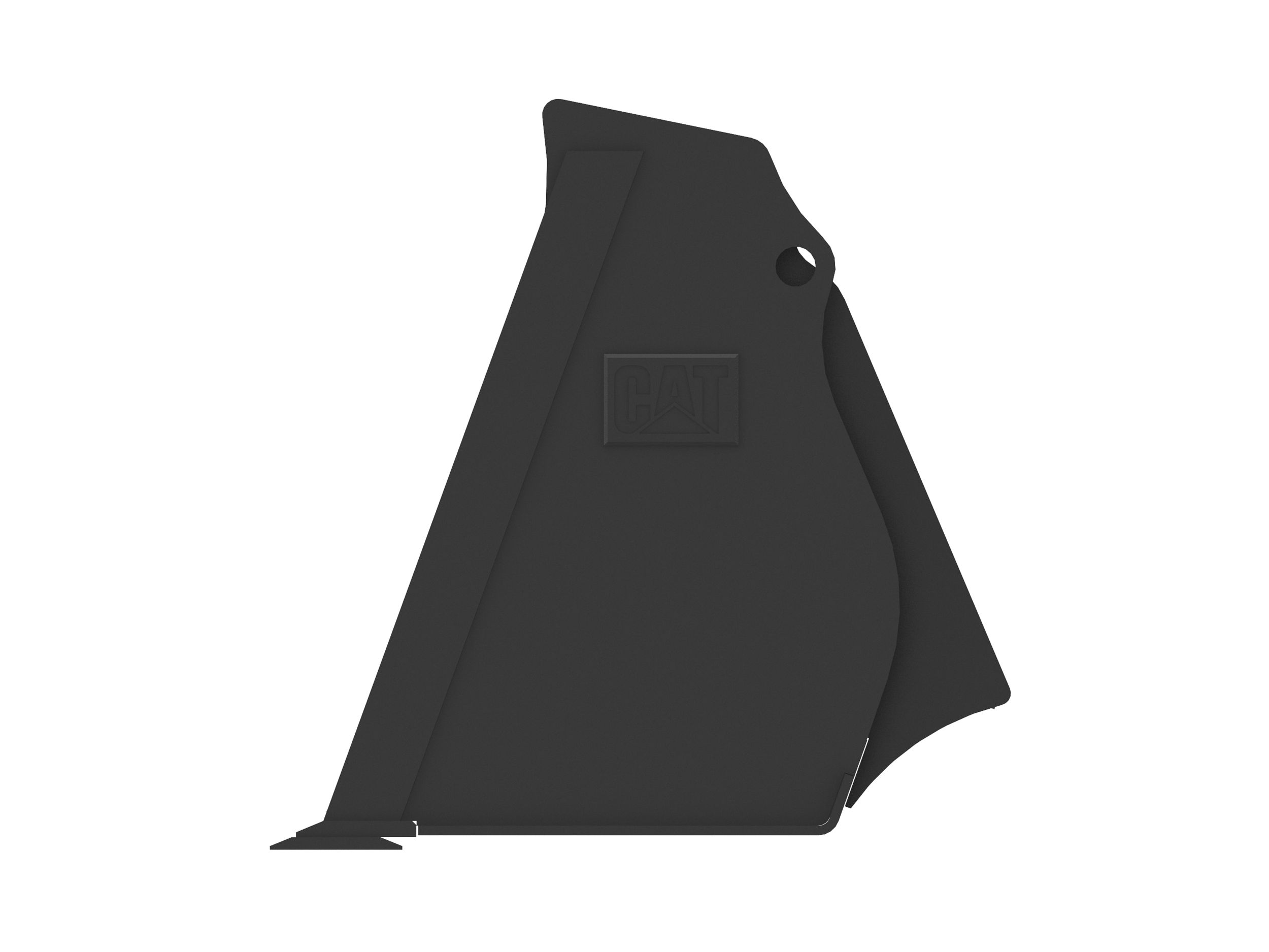 Ковш 0,9 м3 (1,2 ярда3), устройство смены навесного оборудования мини-погрузчика, режущая кромка с болтовым креплением (