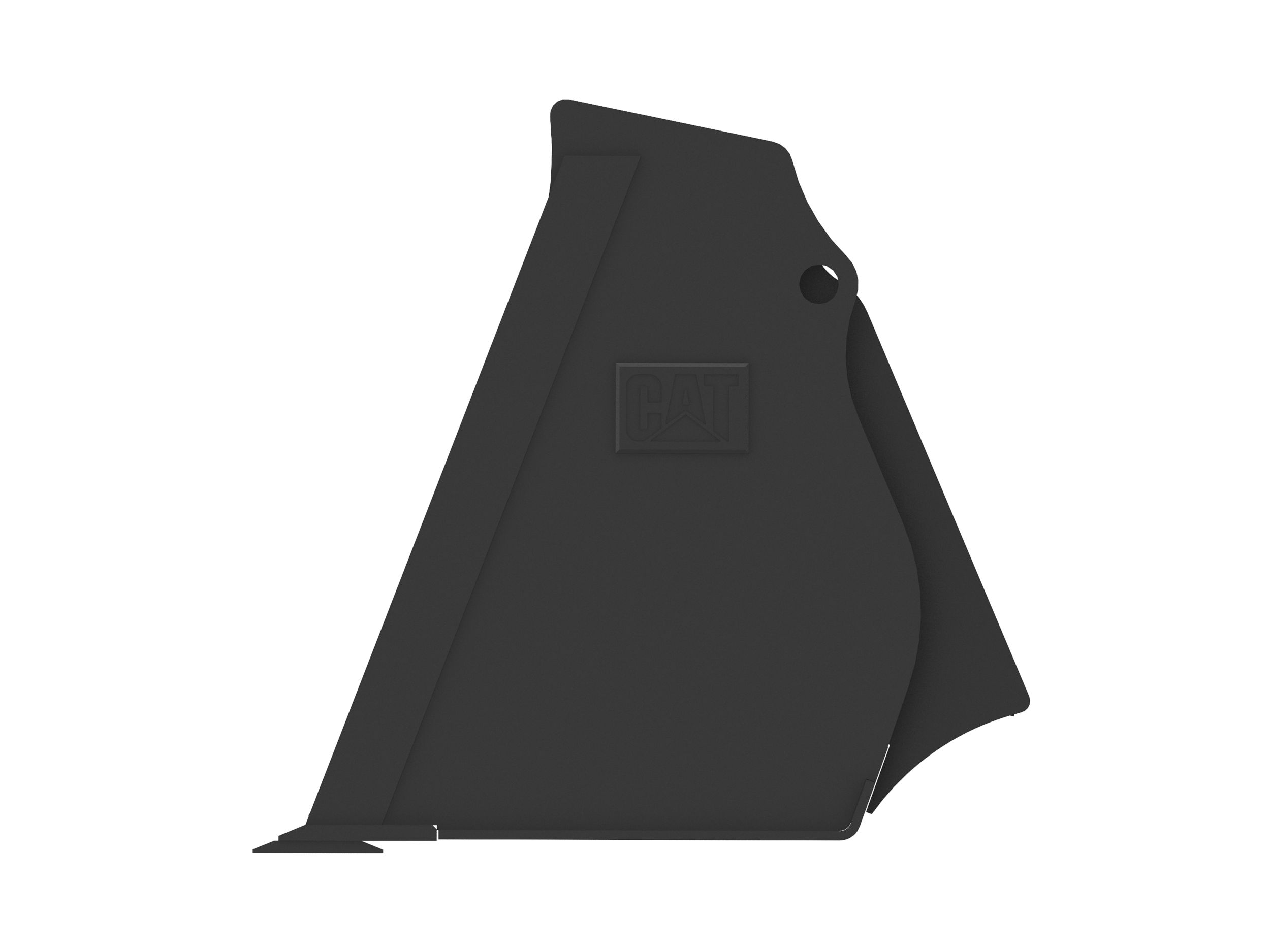 Ковш 1,1 м3 (1,4 ярда3), устройство смены навесного оборудования мини-погрузчика, зубья и режущая кромка с болтовым креп