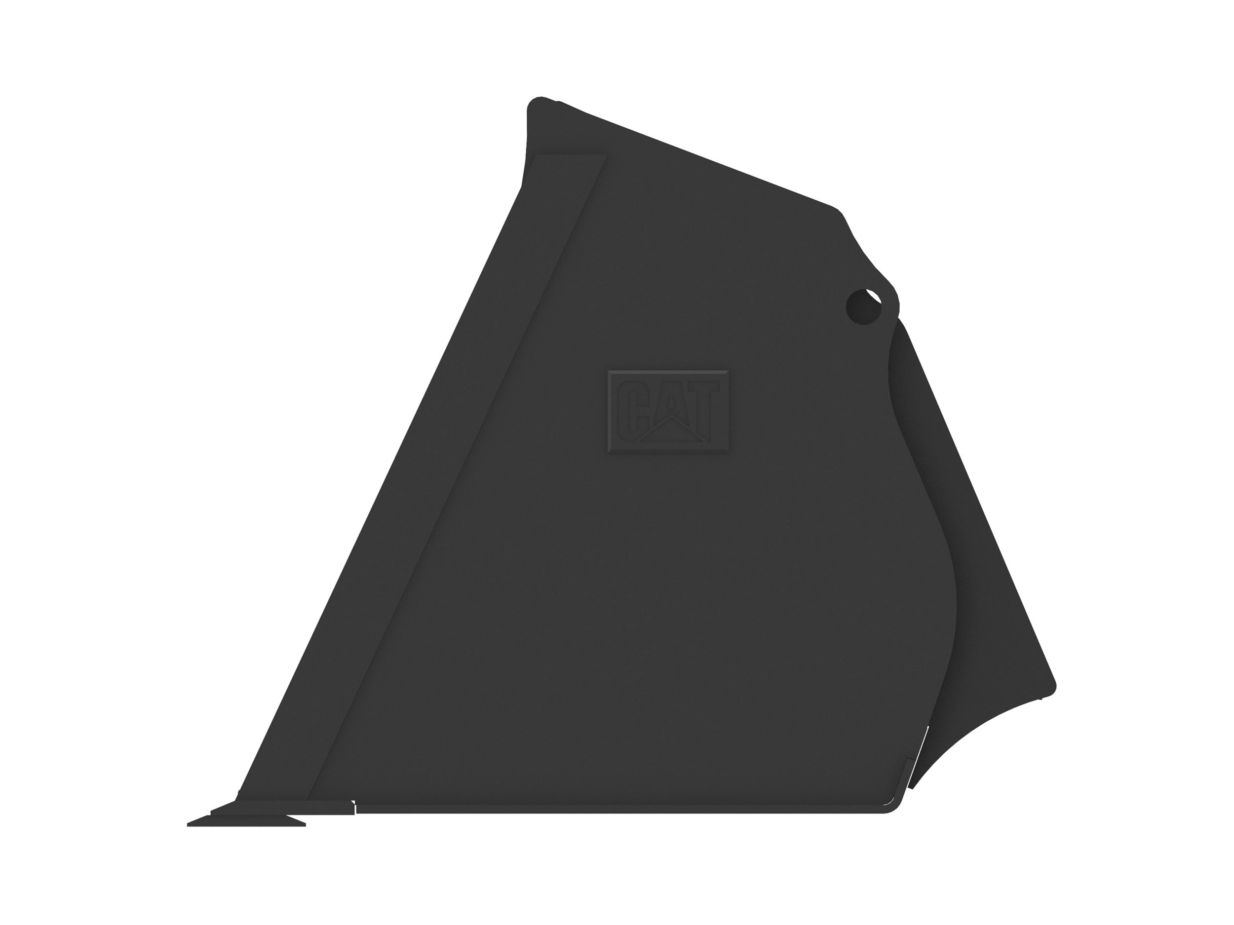 Ковш 1,5 м3 (2,0 ярда3), устройство смены навесного оборудования мини-погрузчика, режущая кромка с болтовым креплением (