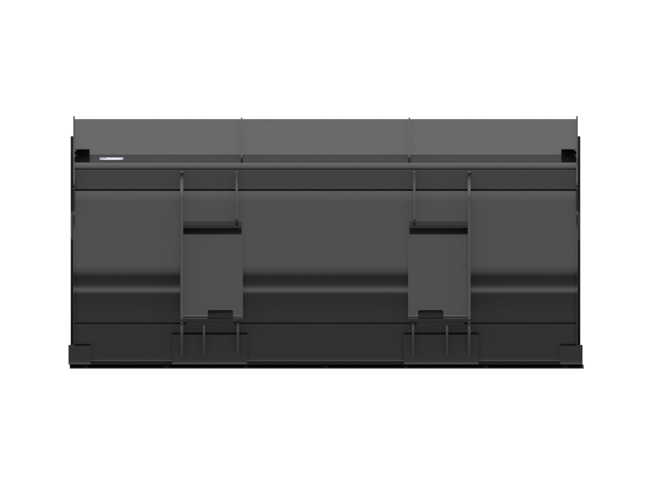 Ковш 1,5 м3 (2,0 ярда3), устройство смены навесного оборудования мини-погрузчика, режущая кромка с болтовым креплением (