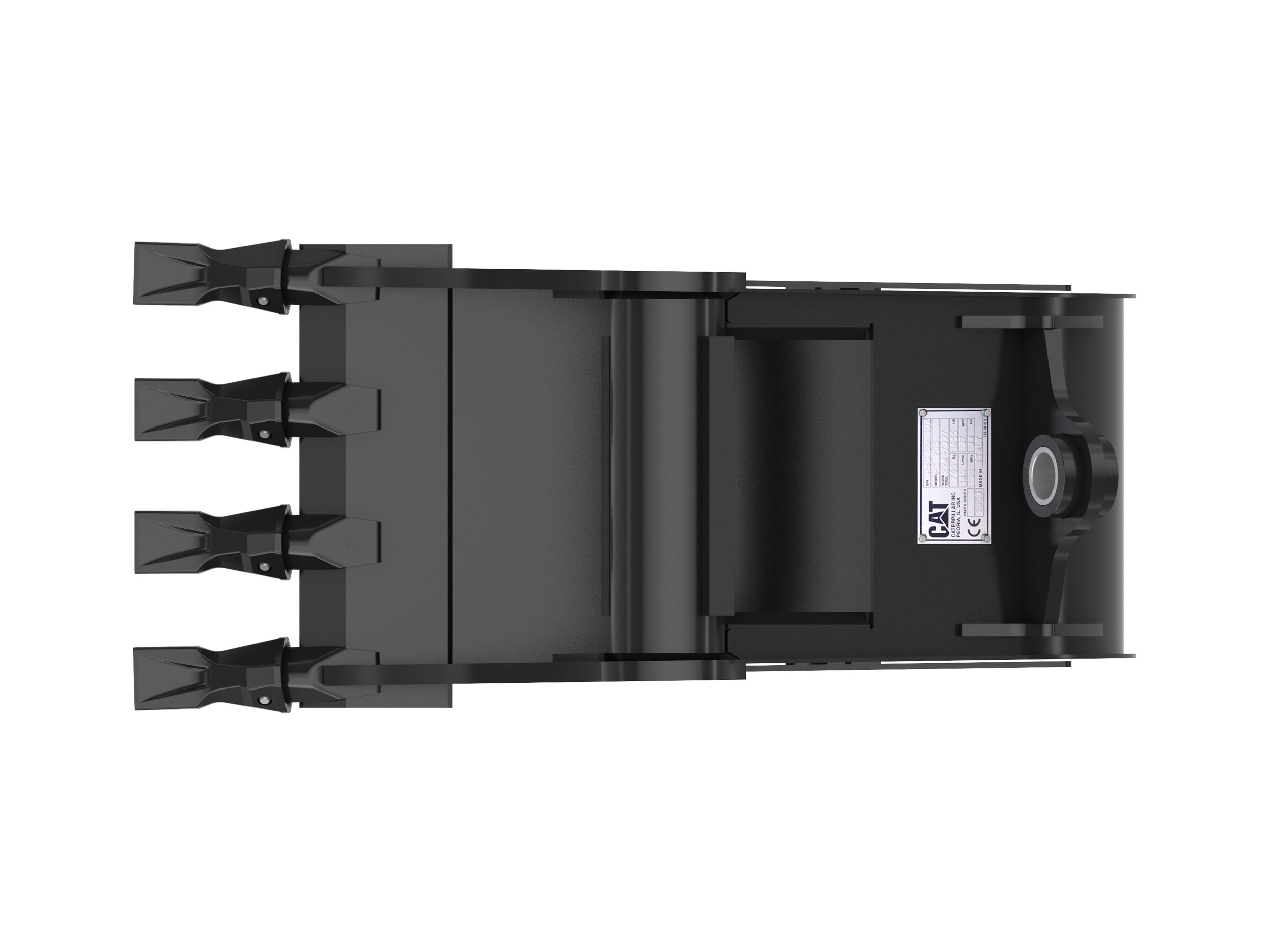 457 mm (18 in), 139 L (4.9 ft3), Pin Lock, Weld-On Adapters 