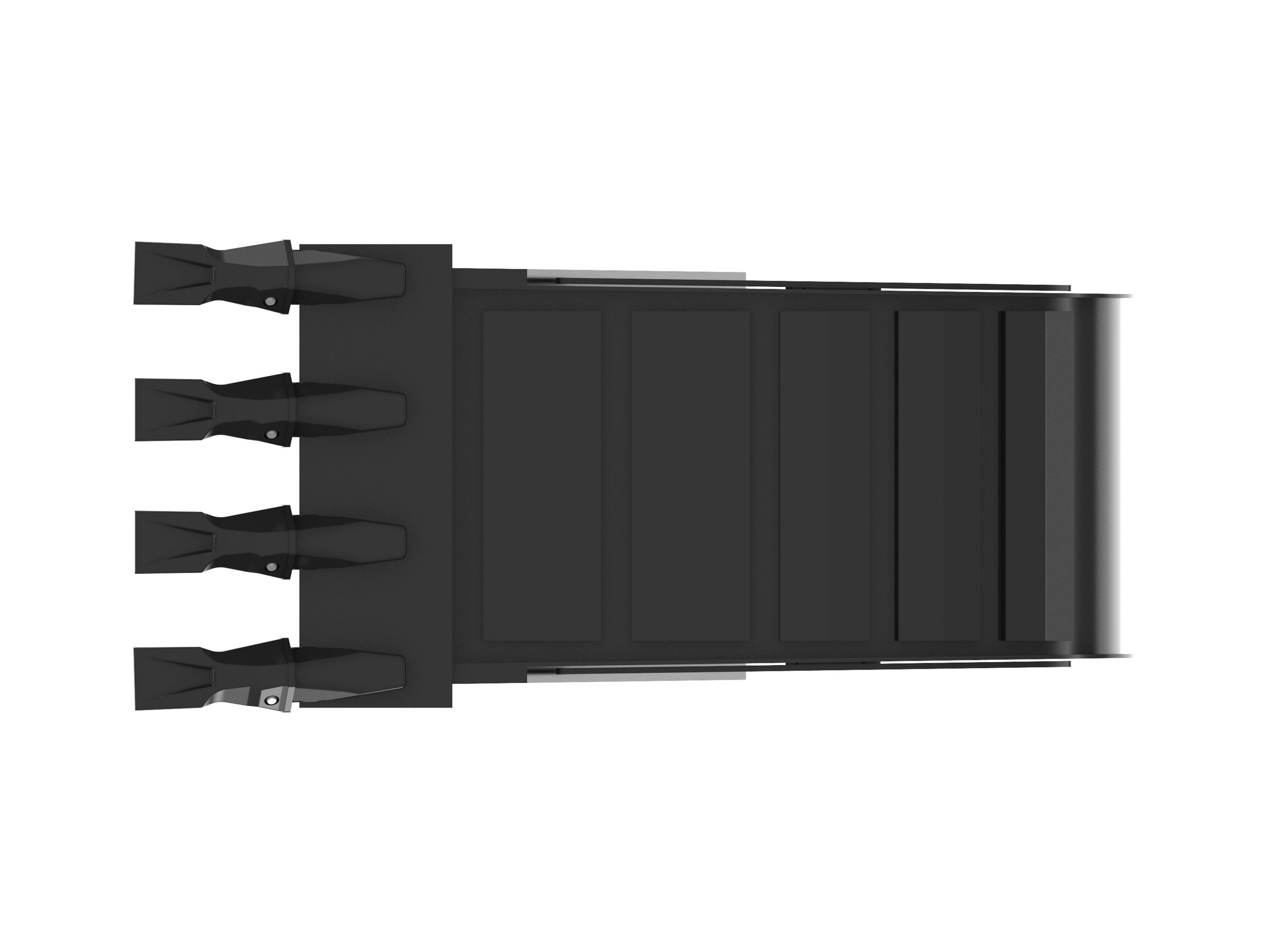 457 mm (18 in), 139 L (4.9 ft3), Pin Lock, Weld-On Adapters 