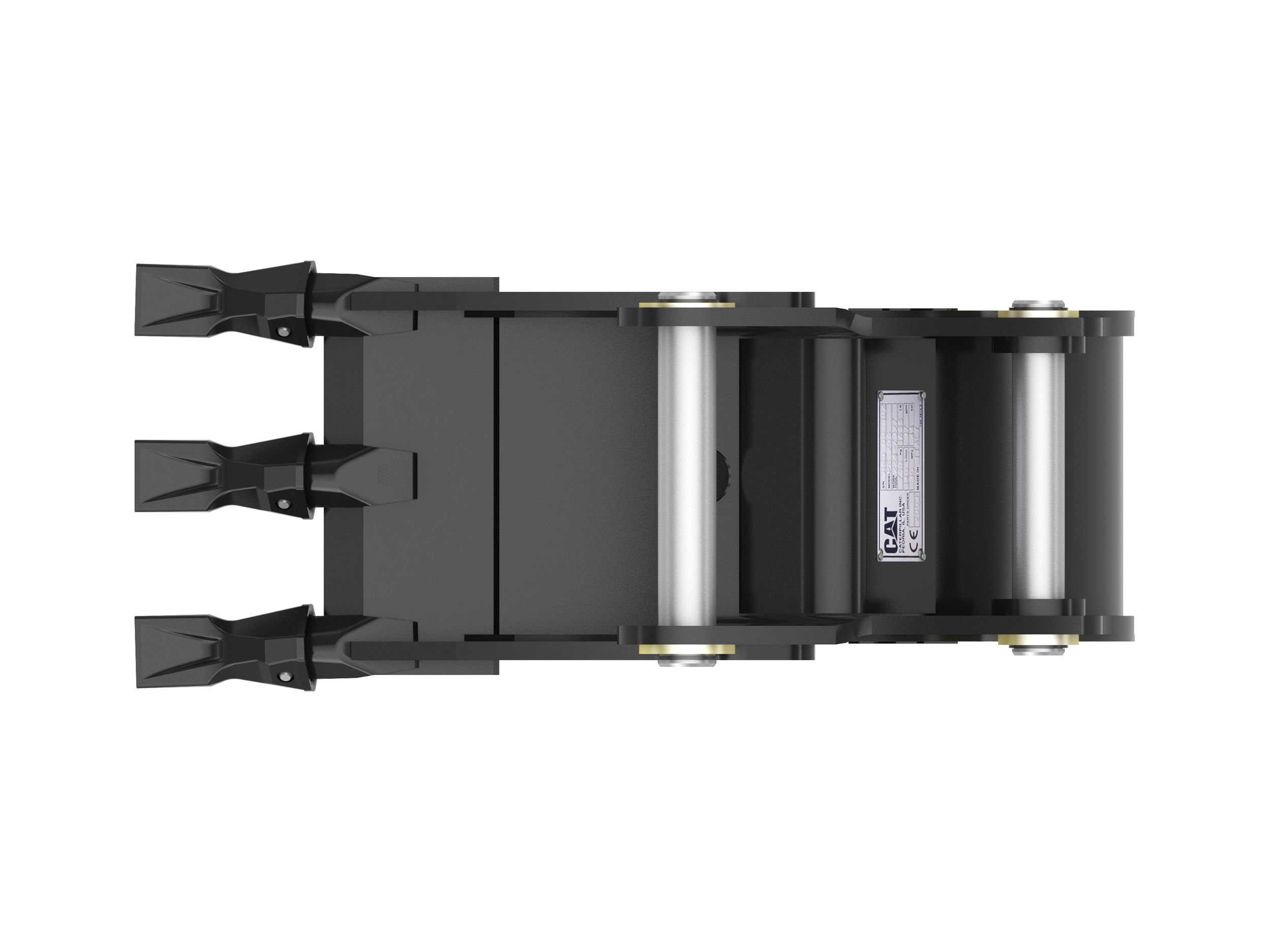 305 мм (12 дюймов), с креплением на пальцах