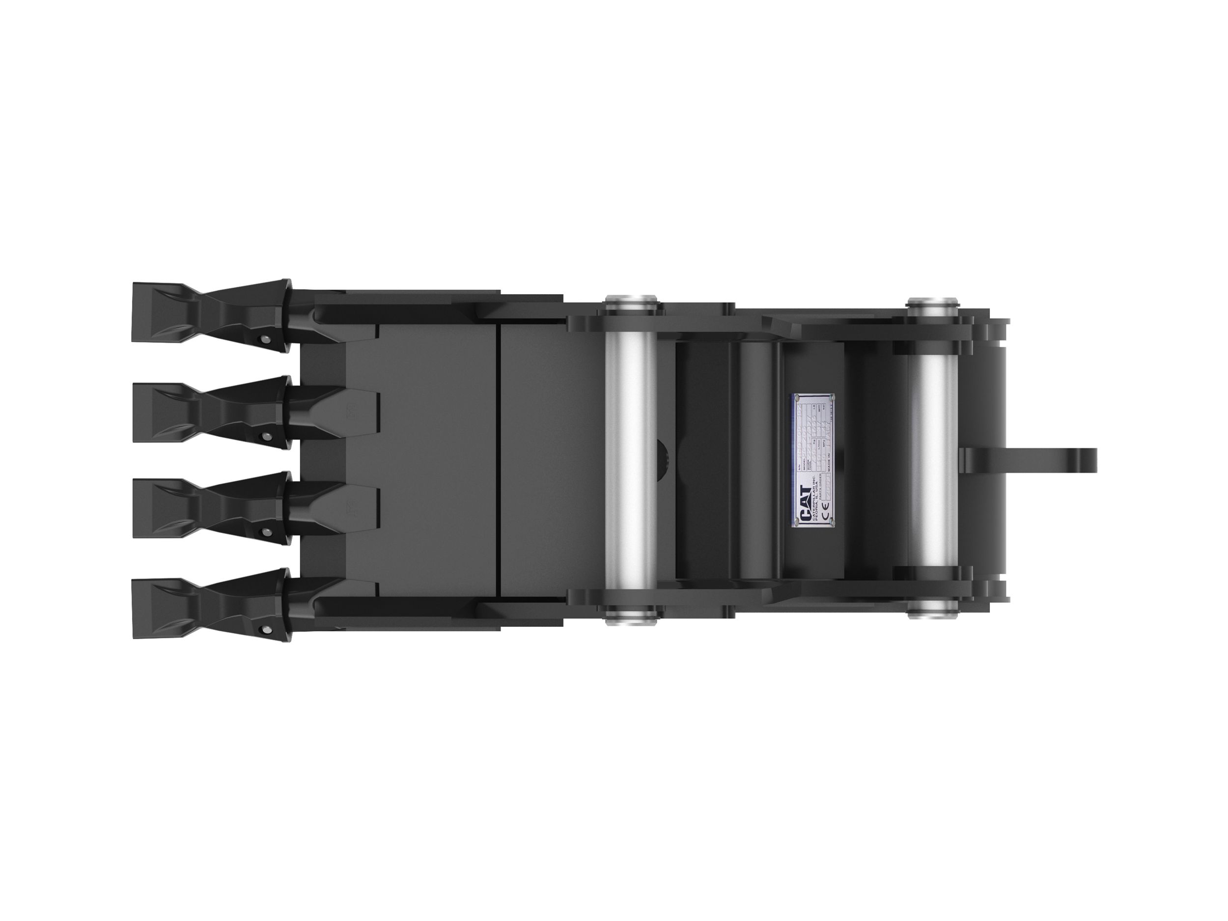 305 мм (12 дюймов), с креплением на пальцах