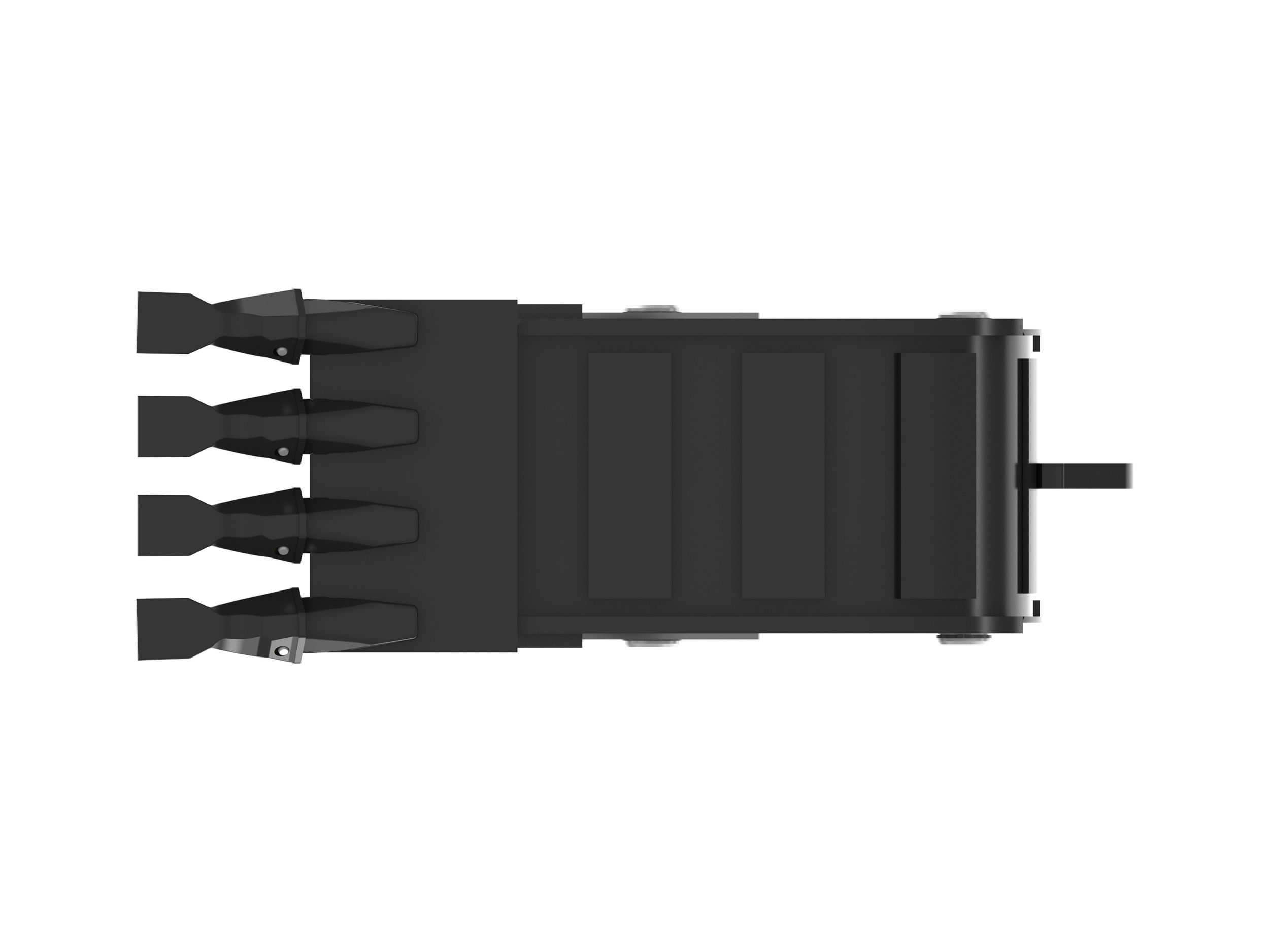 305 мм (12 дюймов), с креплением на пальцах