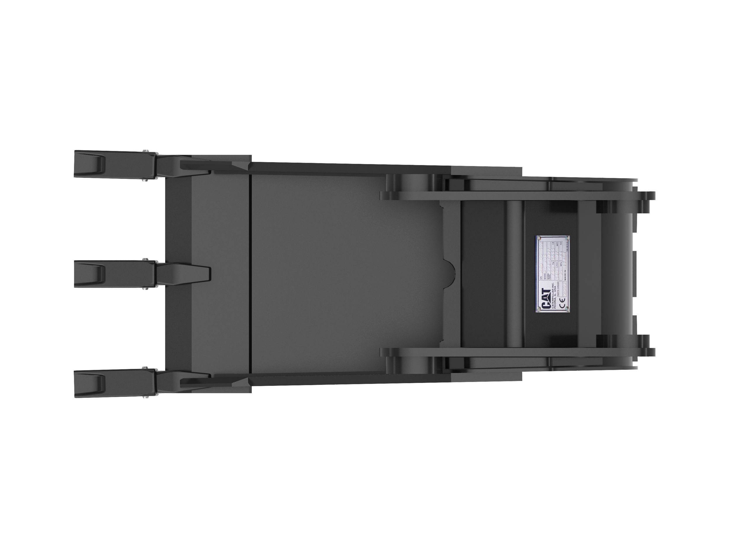 406 mm (16 in), 99 L (3.5 ft3), Pin On, Weld-On Adapters 