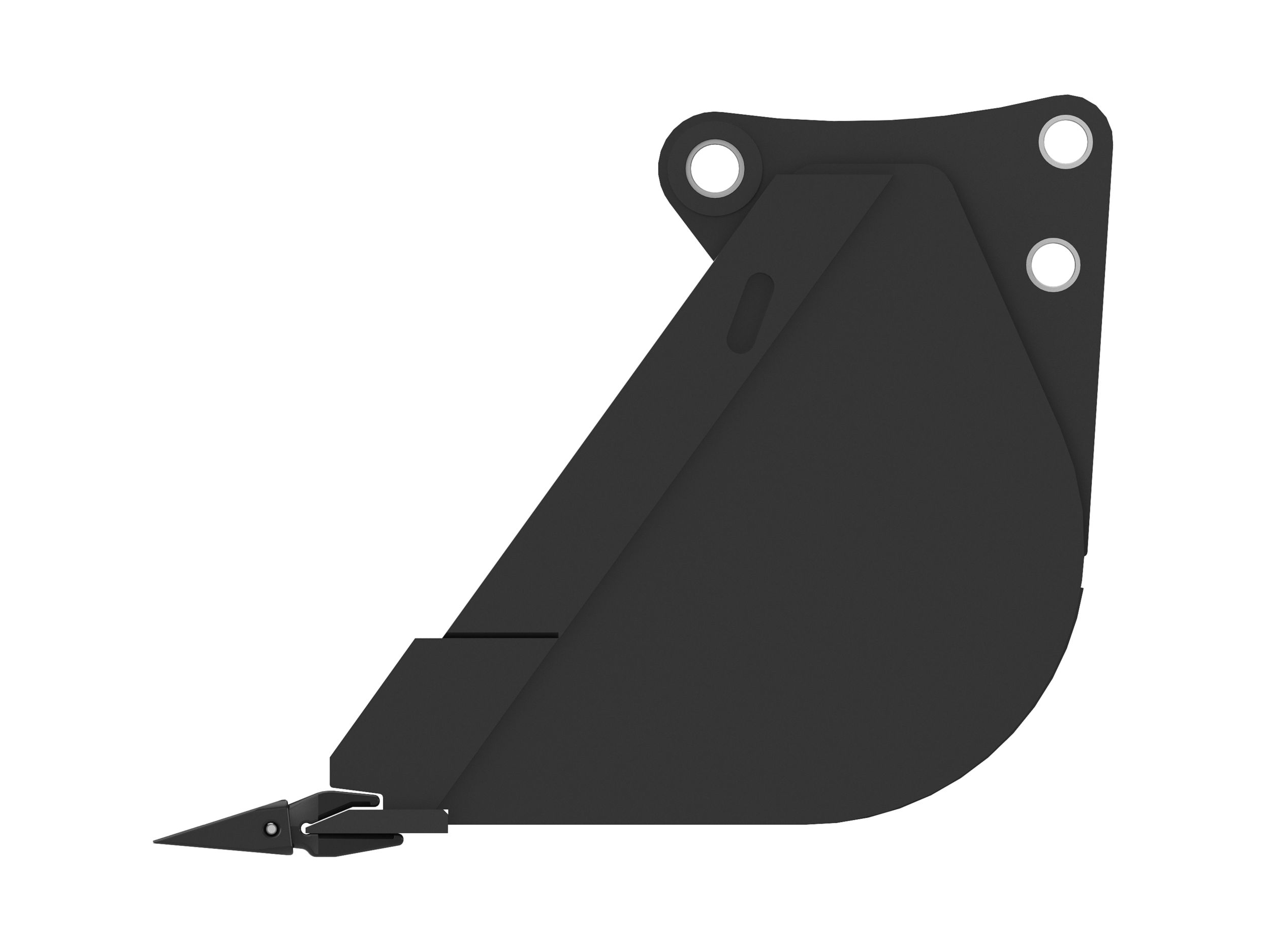 762 mm (30 in), 269 L (9.5 ft3), Pin On, Weld-On Adapters 