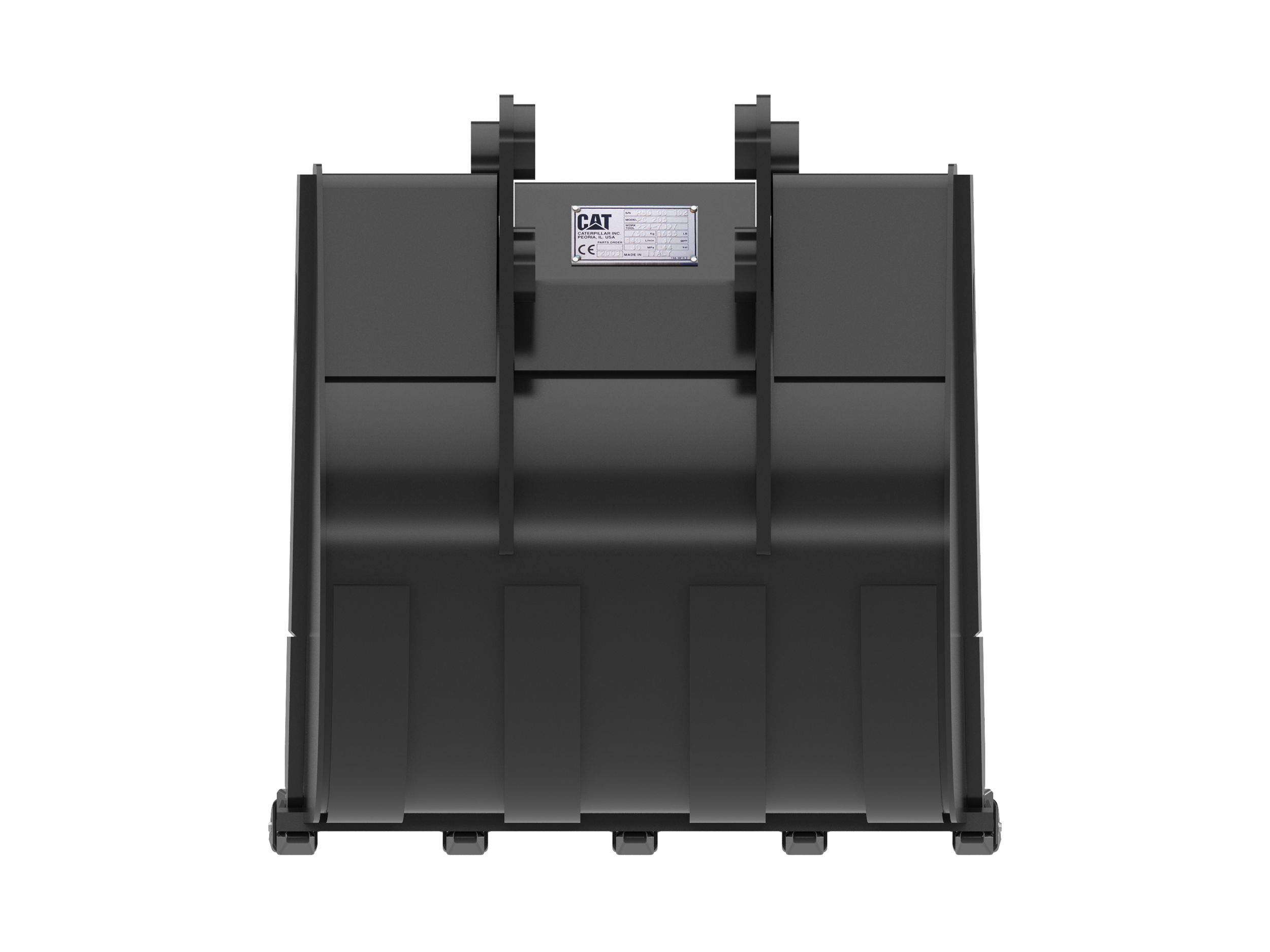 762 mm (30 in), 269 L (9.5 ft3), Pin On, Weld-On Adapters 