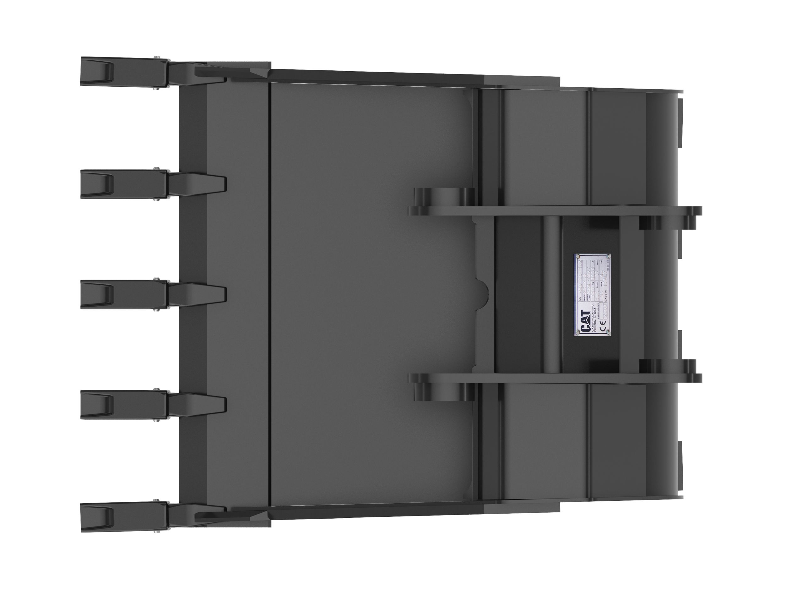 762 mm (30 in), 269 L (9.5 ft3), Pin On, Weld-On Adapters 