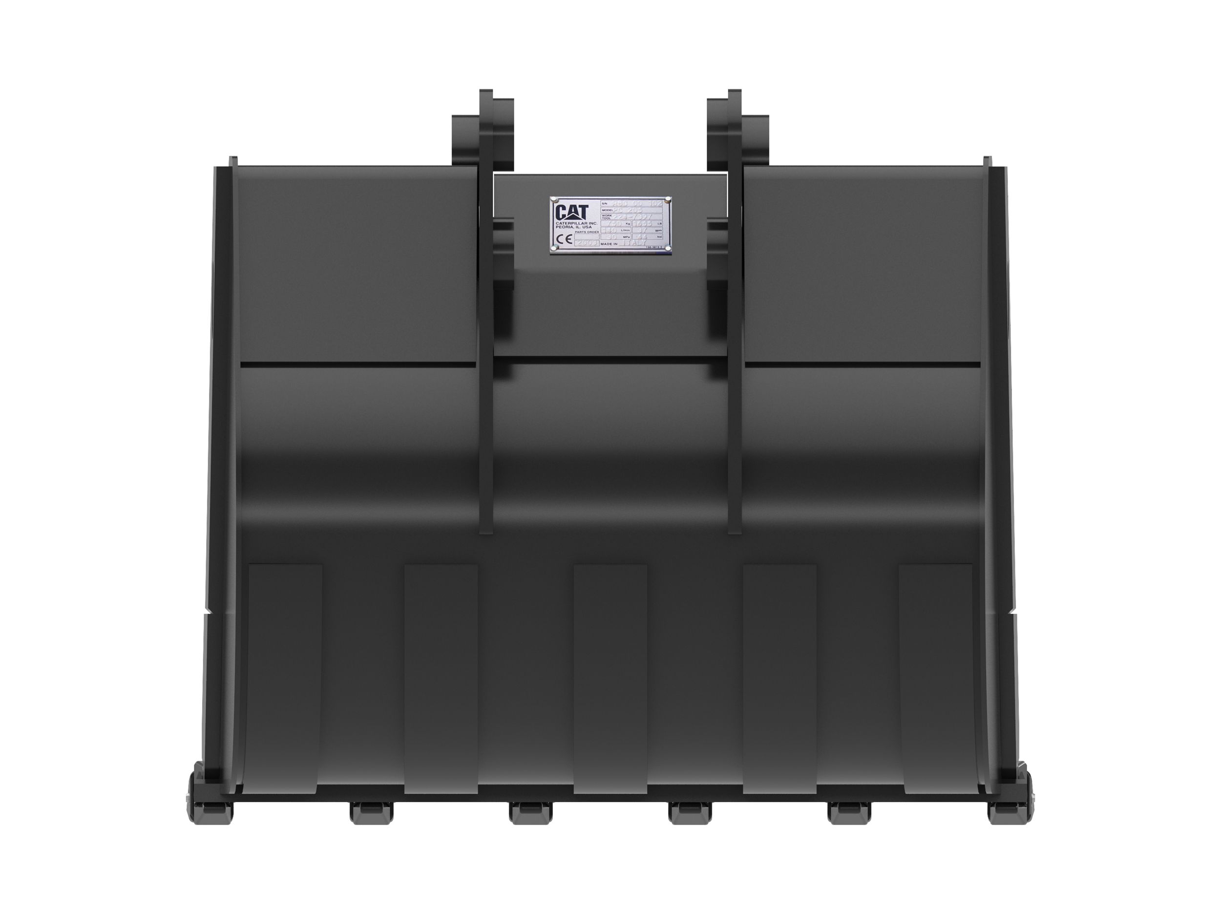 914 mm (36 in), 326 L (11.5 ft3), Pin On, Weld-On Adapters 