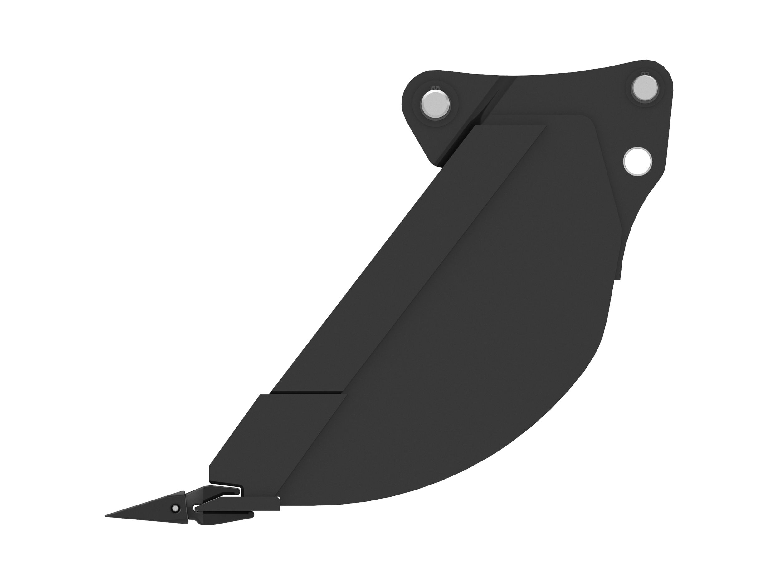 305 mm (12 in), 71 L (2.5 ft3), Pin On, Weld-On Adapters 