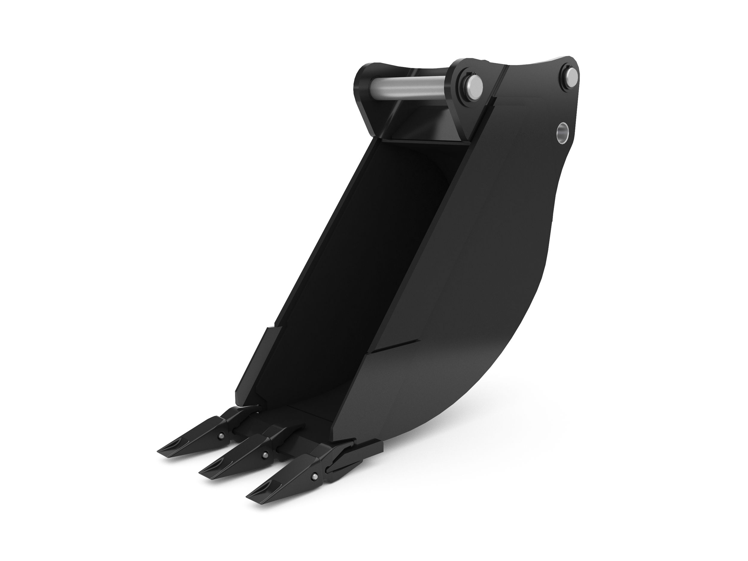 305 mm (12 in), 71 L (2.5 ft3), Pin On, Weld-On Adapters 