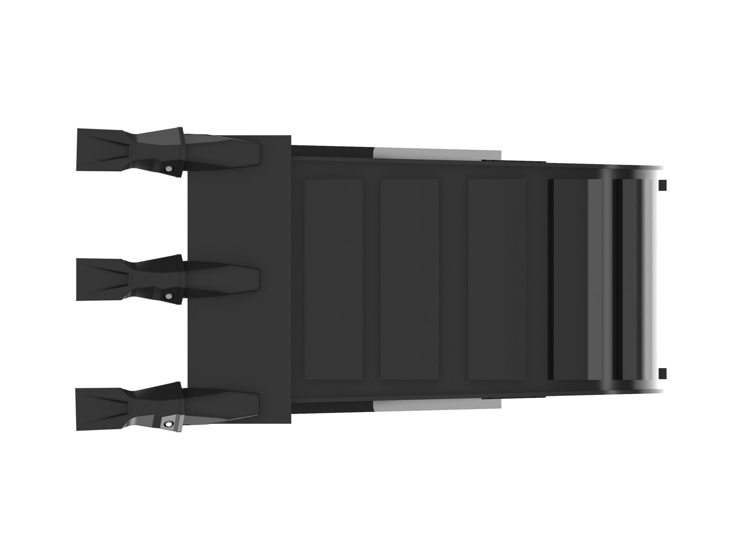 406 мм (16 дюймов), на пальцах