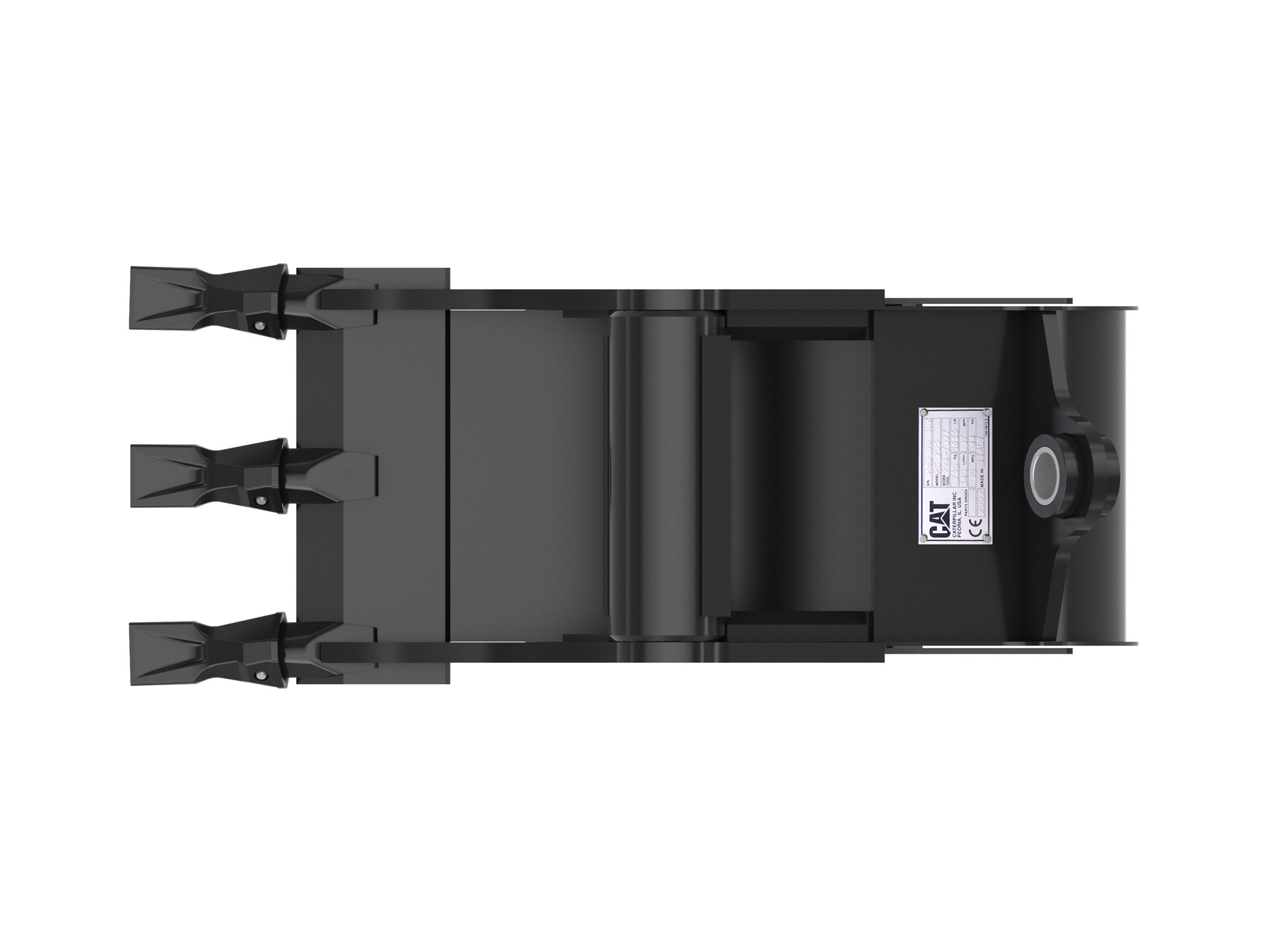 406 mm (16 in), 120 L (4.2 ft3), Pin Lock, Weld-On Adapters 