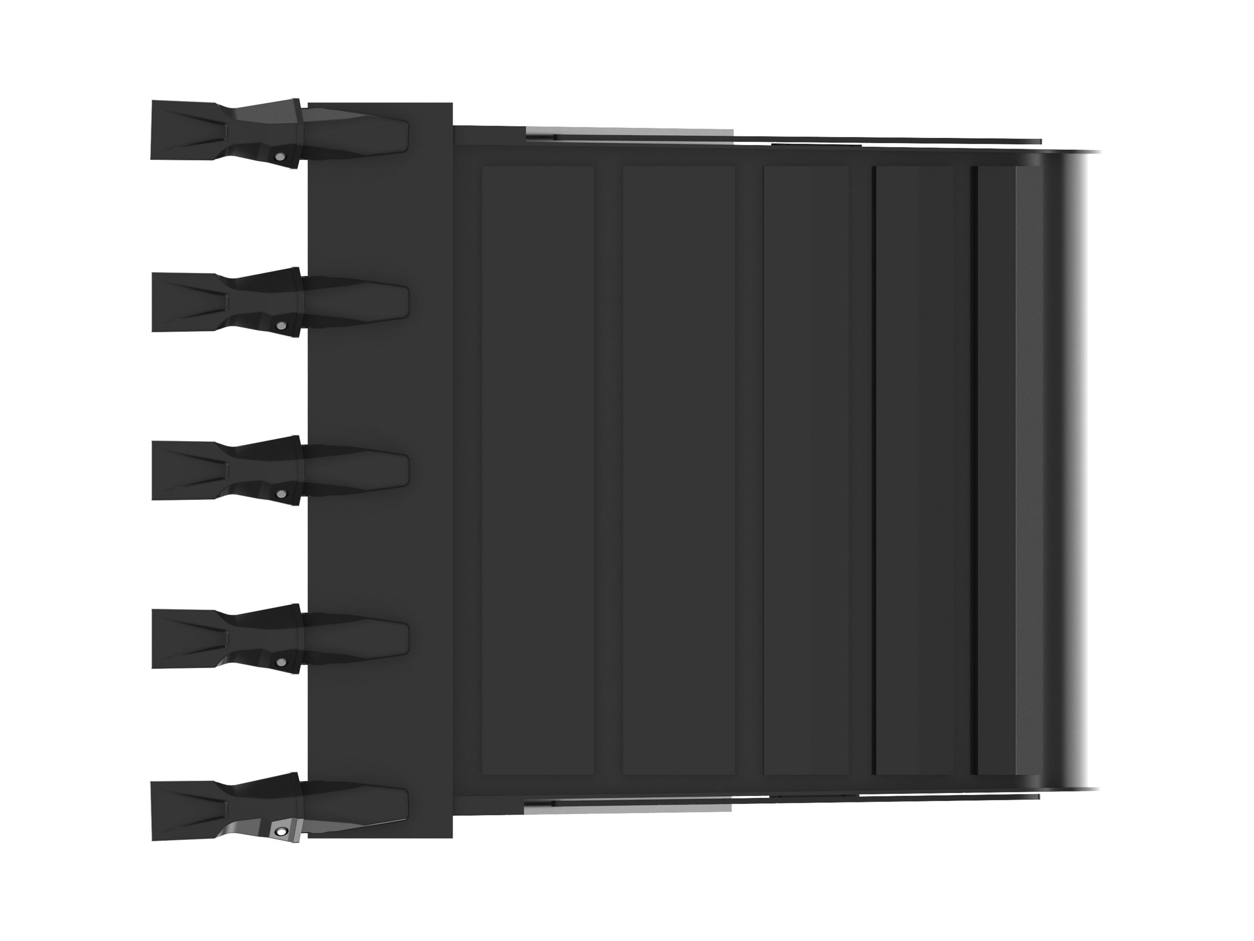 Ковш 762 мм (30 дюймов), фиксация пальцами