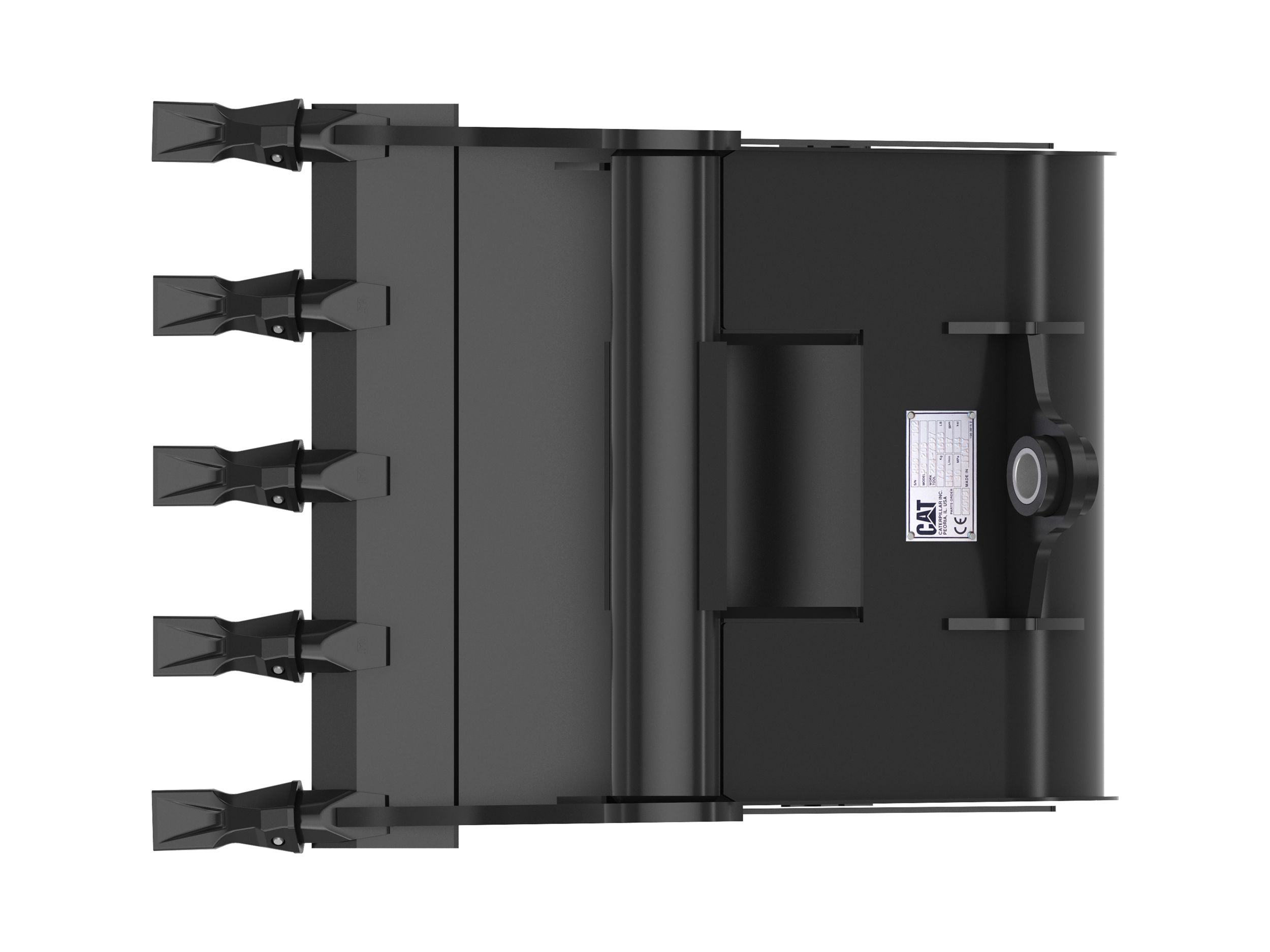 Ковш 762 мм (30 дюймов), фиксация пальцами