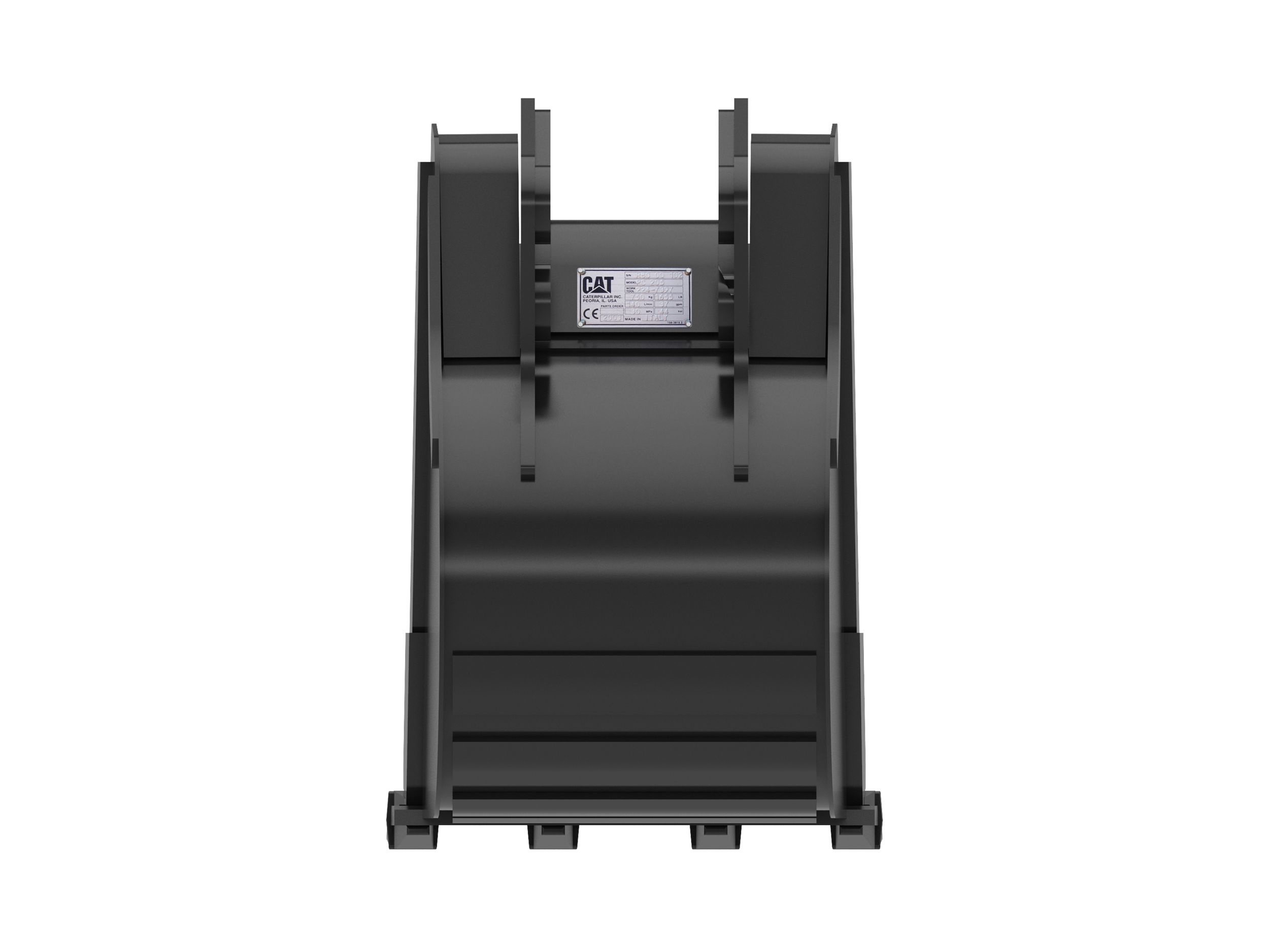 610 mm (24 in), 269 L (9.5 ft3), Pin On, Weld-On Adapters 