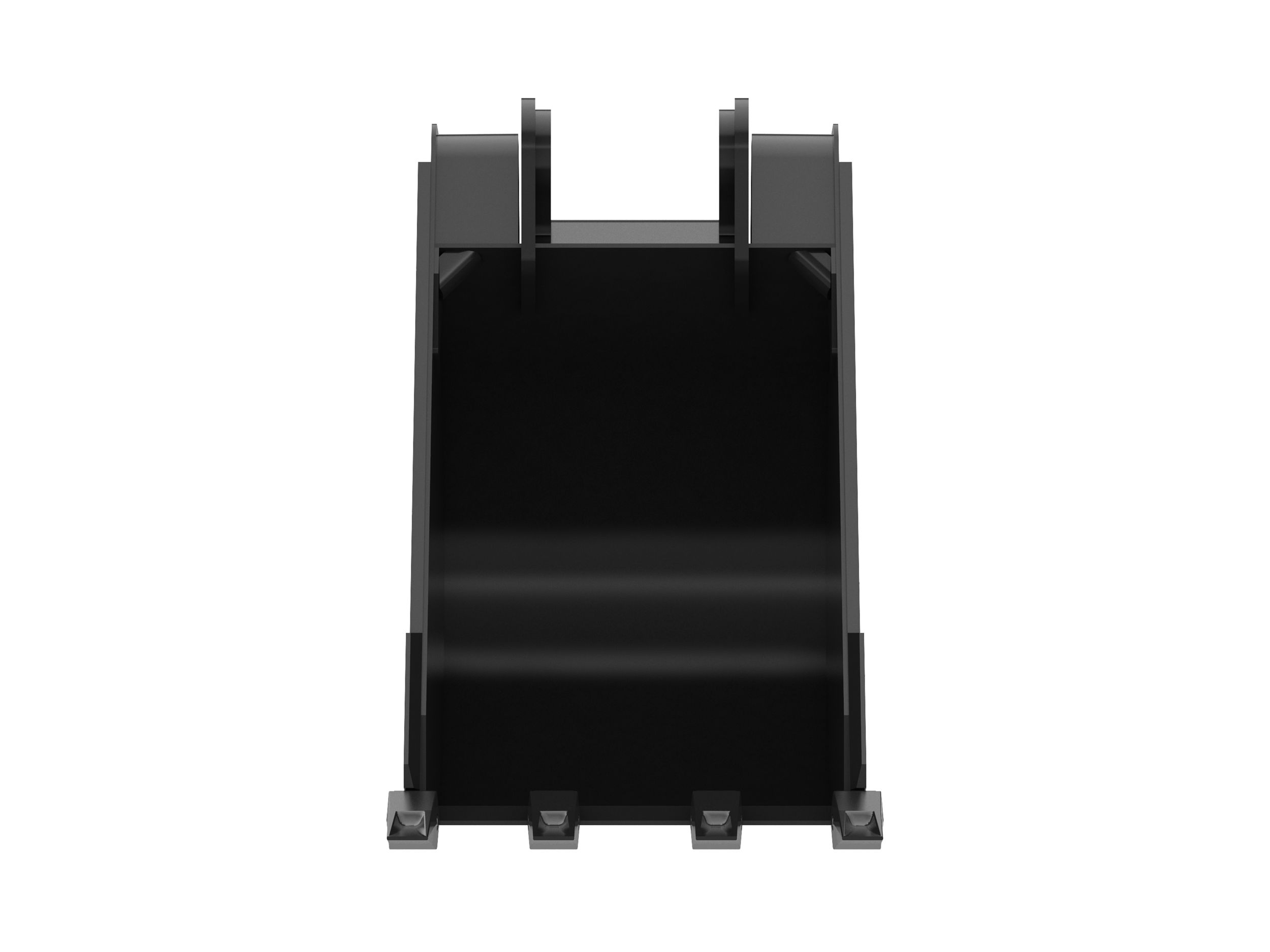 610 mm (24 in), 269 L (9.5 ft3), Pin On, Weld-On Adapters 