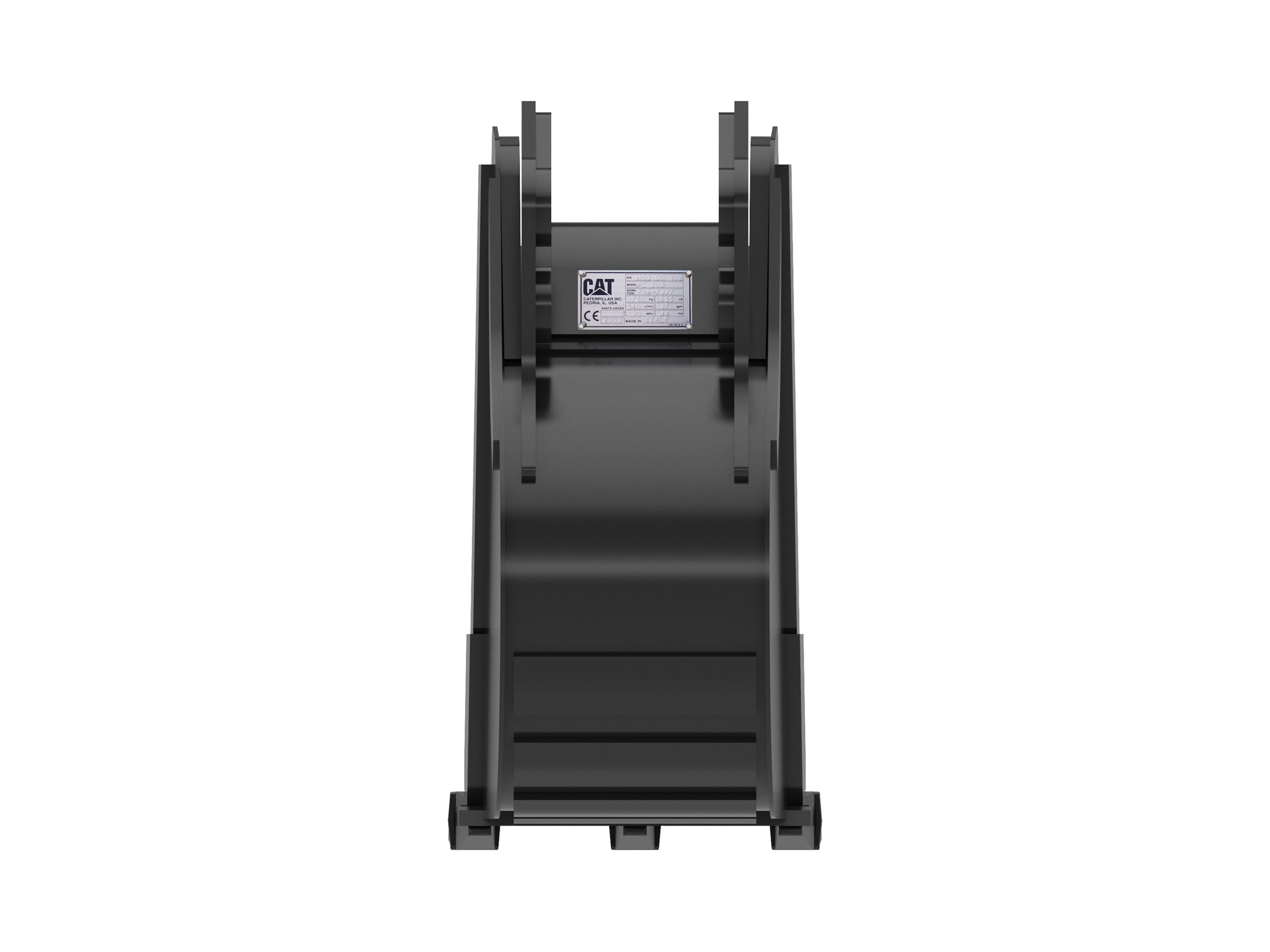 457 mm (18 in), 178 L (6.3 ft3), Pin On, Weld-On Adapters 