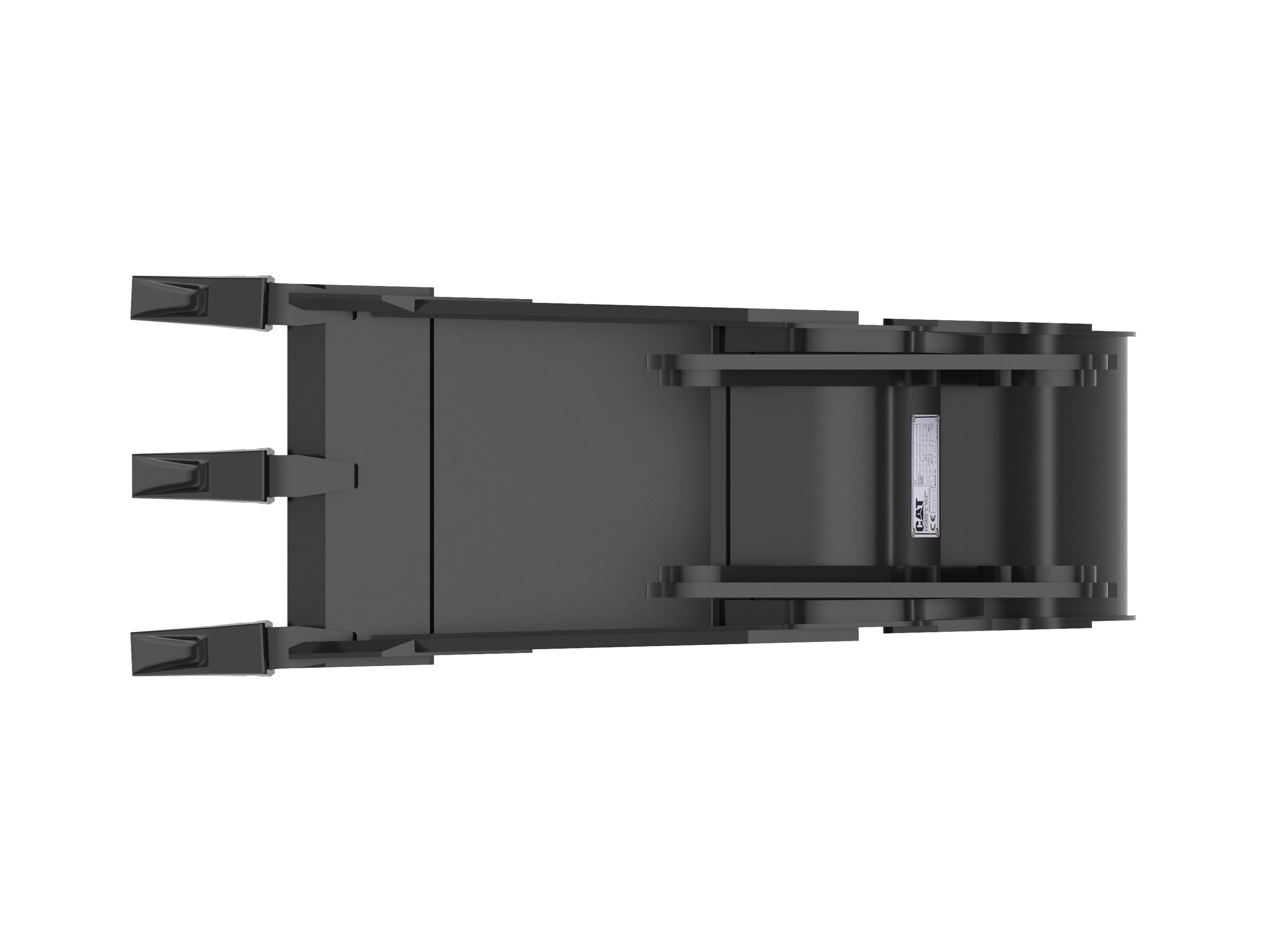 457 mm (18 in), 178 L (6.3 ft3), Pin On, Weld-On Adapters 