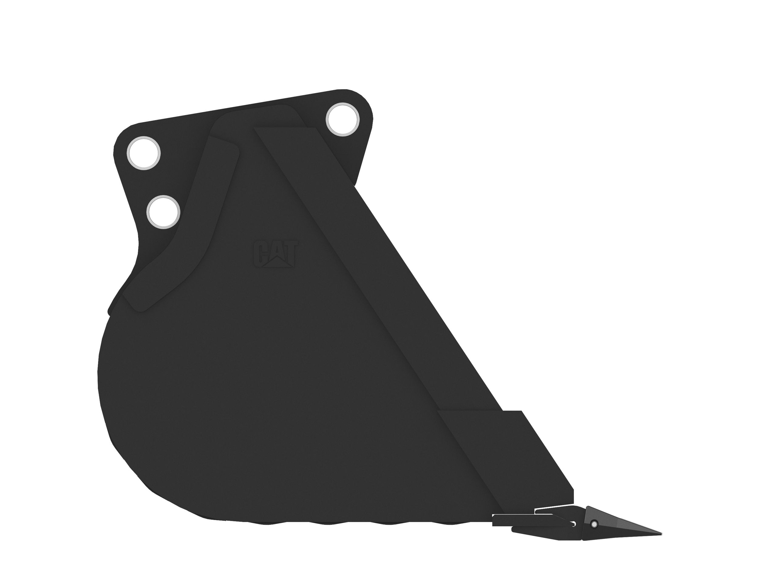 457 mm (18 in), 178 L (6.3 ft3), Pin On, Weld-On Adapters 