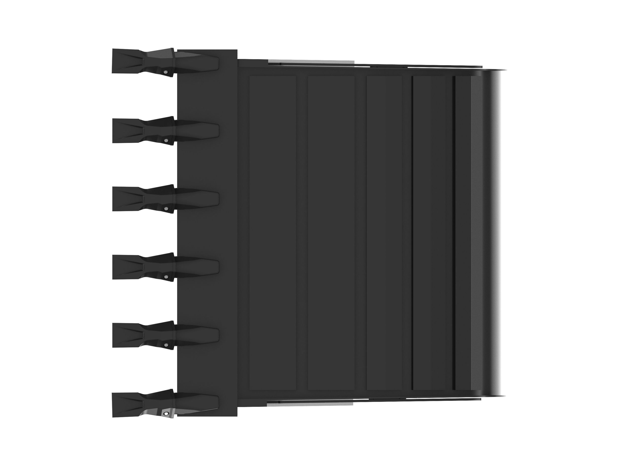 Ковш 914 мм (36 дюймов), фиксация пальцами