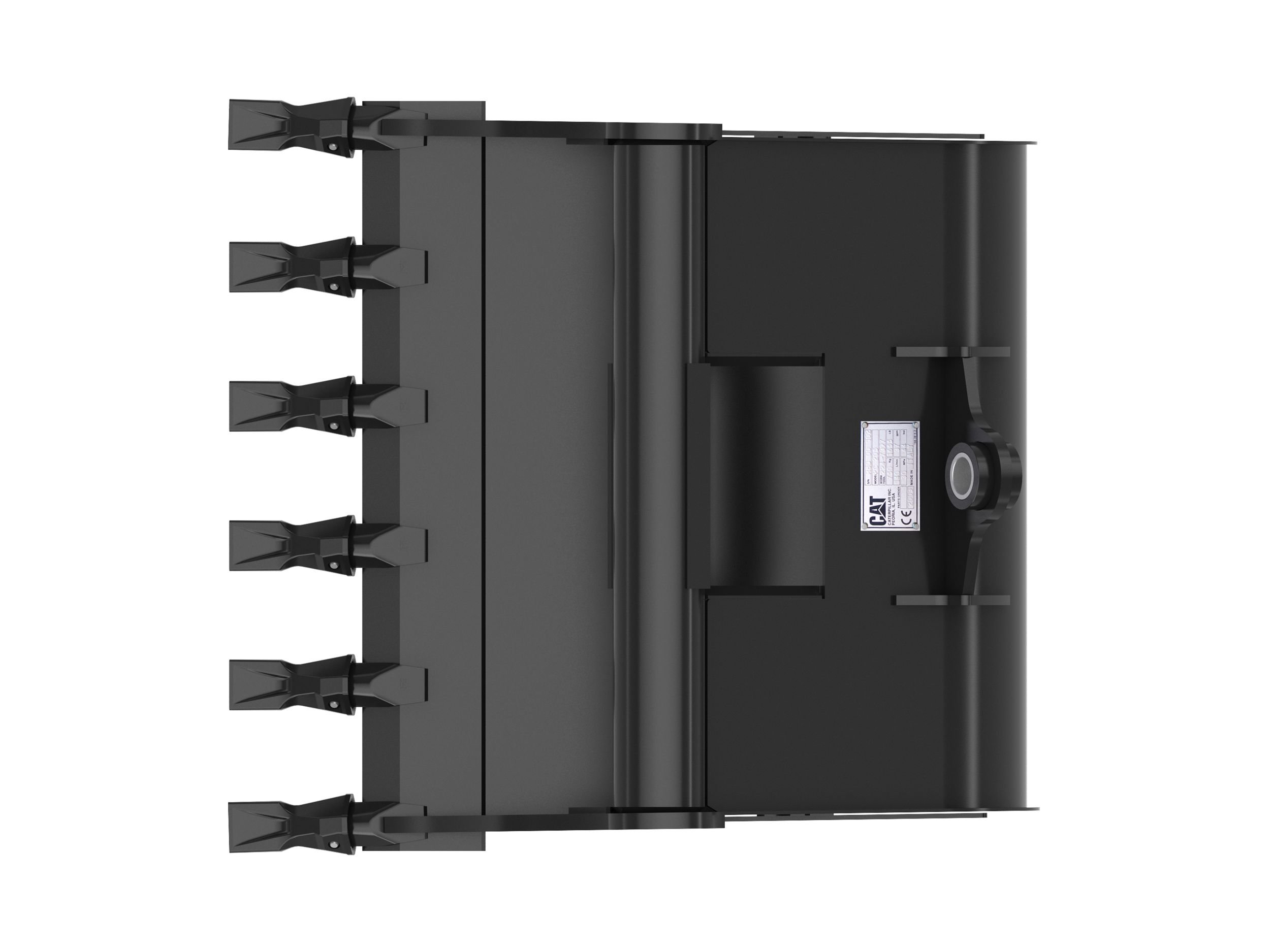 Ковш 914 мм (36 дюймов), фиксация пальцами