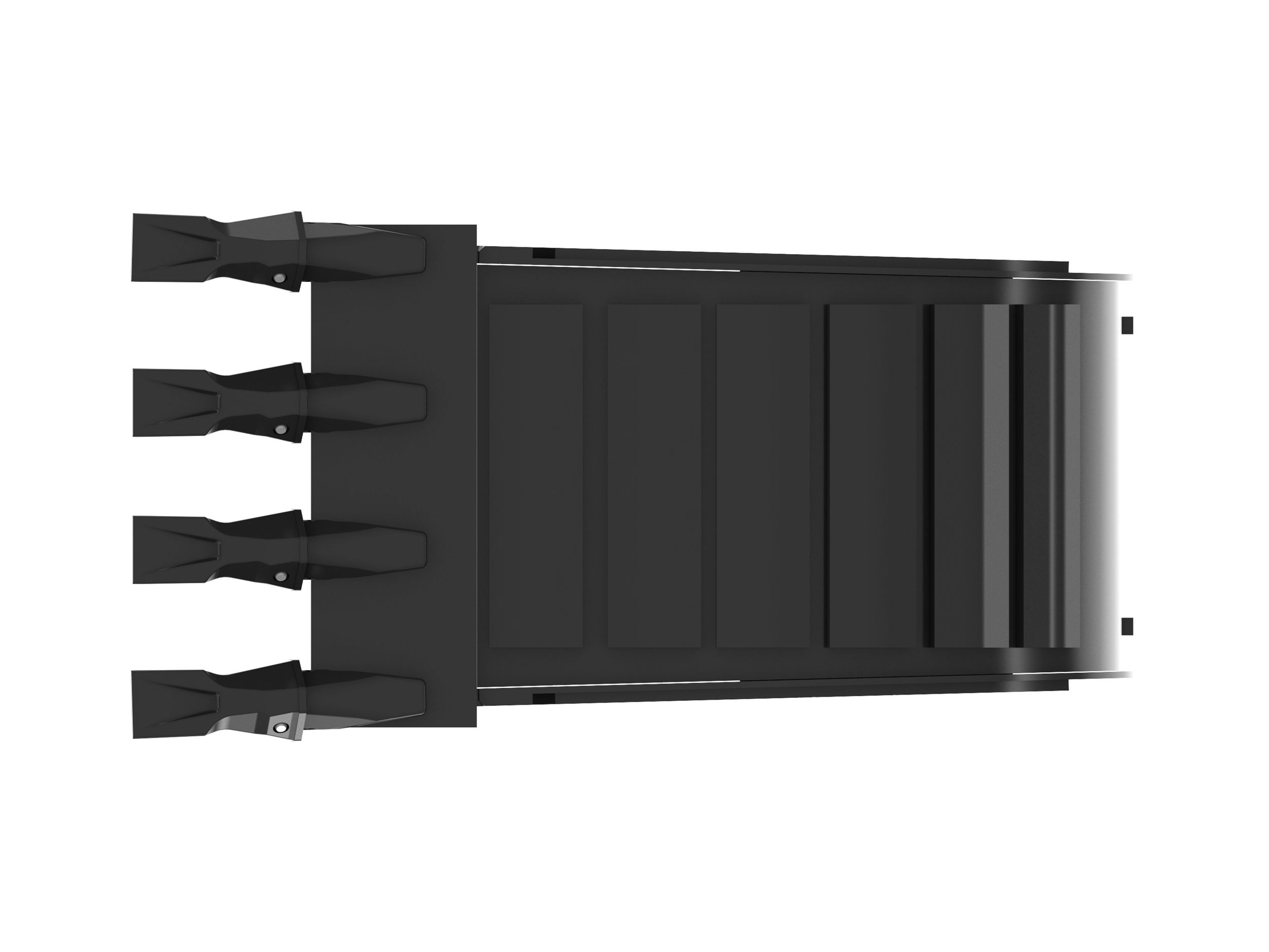 Ковш 457 мм (18 дюймов), крепление на пальцах