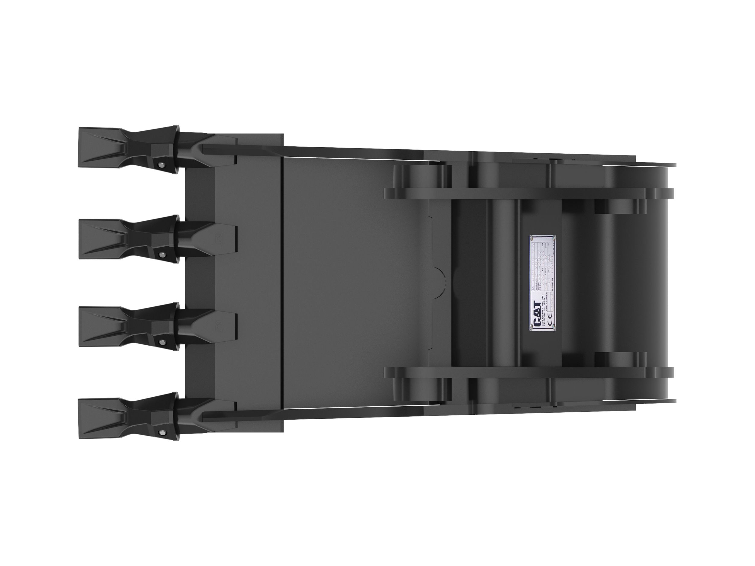 Ковш 457 мм (18 дюймов), крепление на пальцах