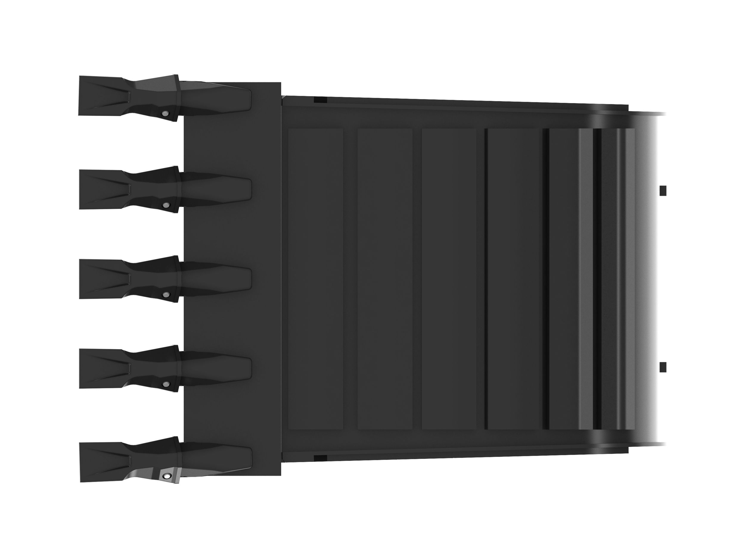 Ковш 610 мм (24 дюйма), крепление на пальцах