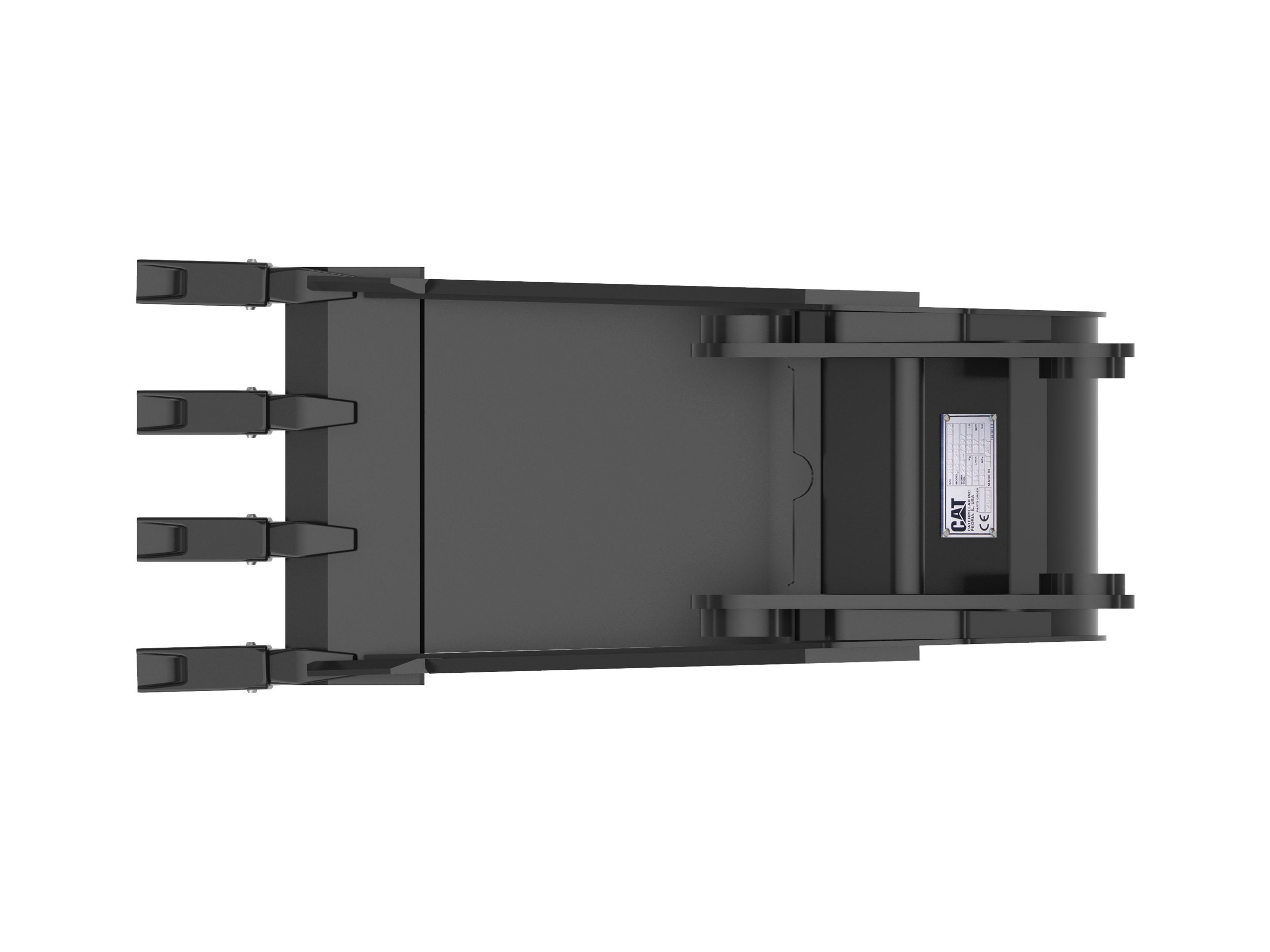 Ковш 457 мм (18 дюймов), крепление на пальцах