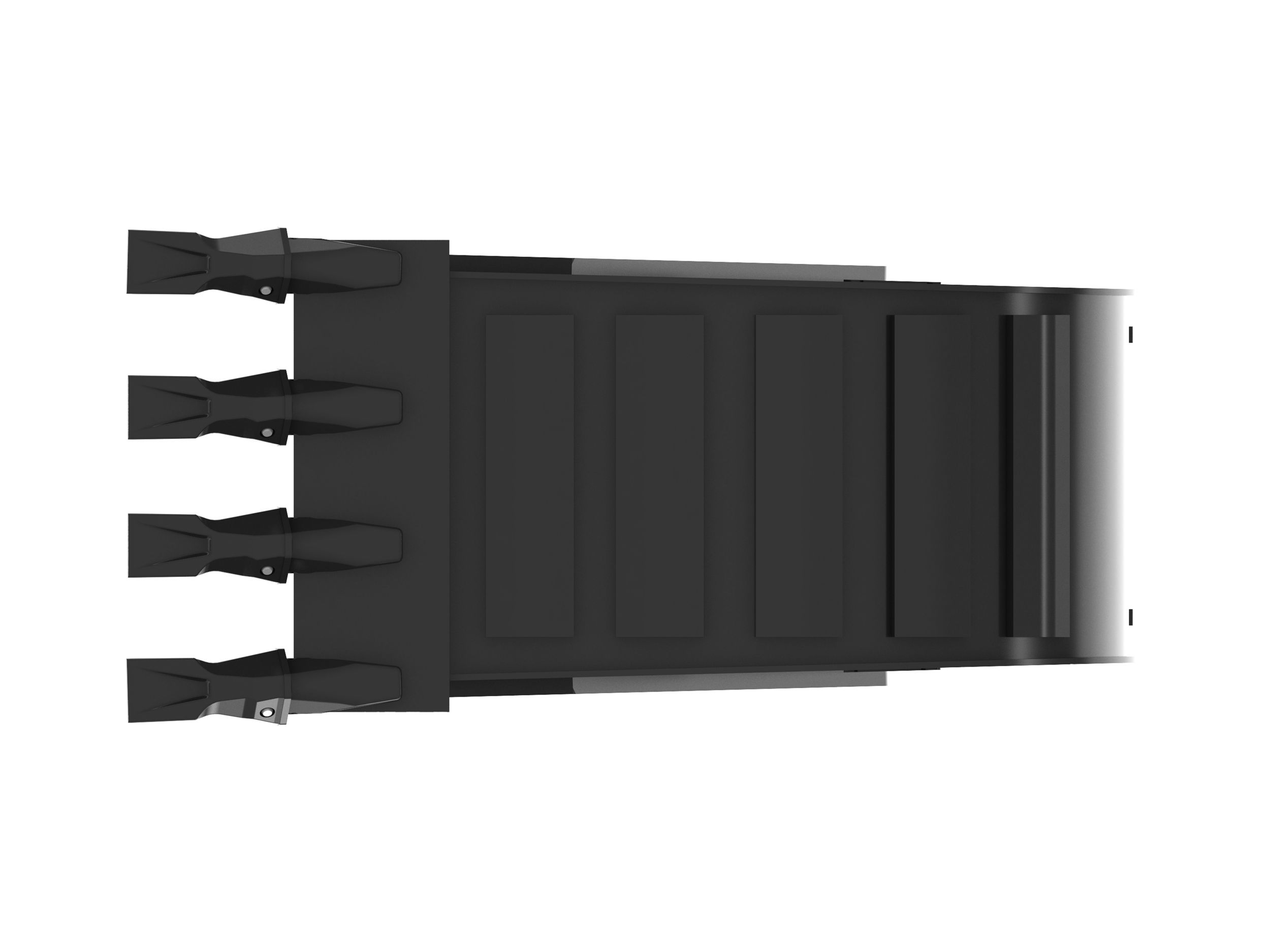 Ковш 457 мм (18 дюймов), крепление на пальцах