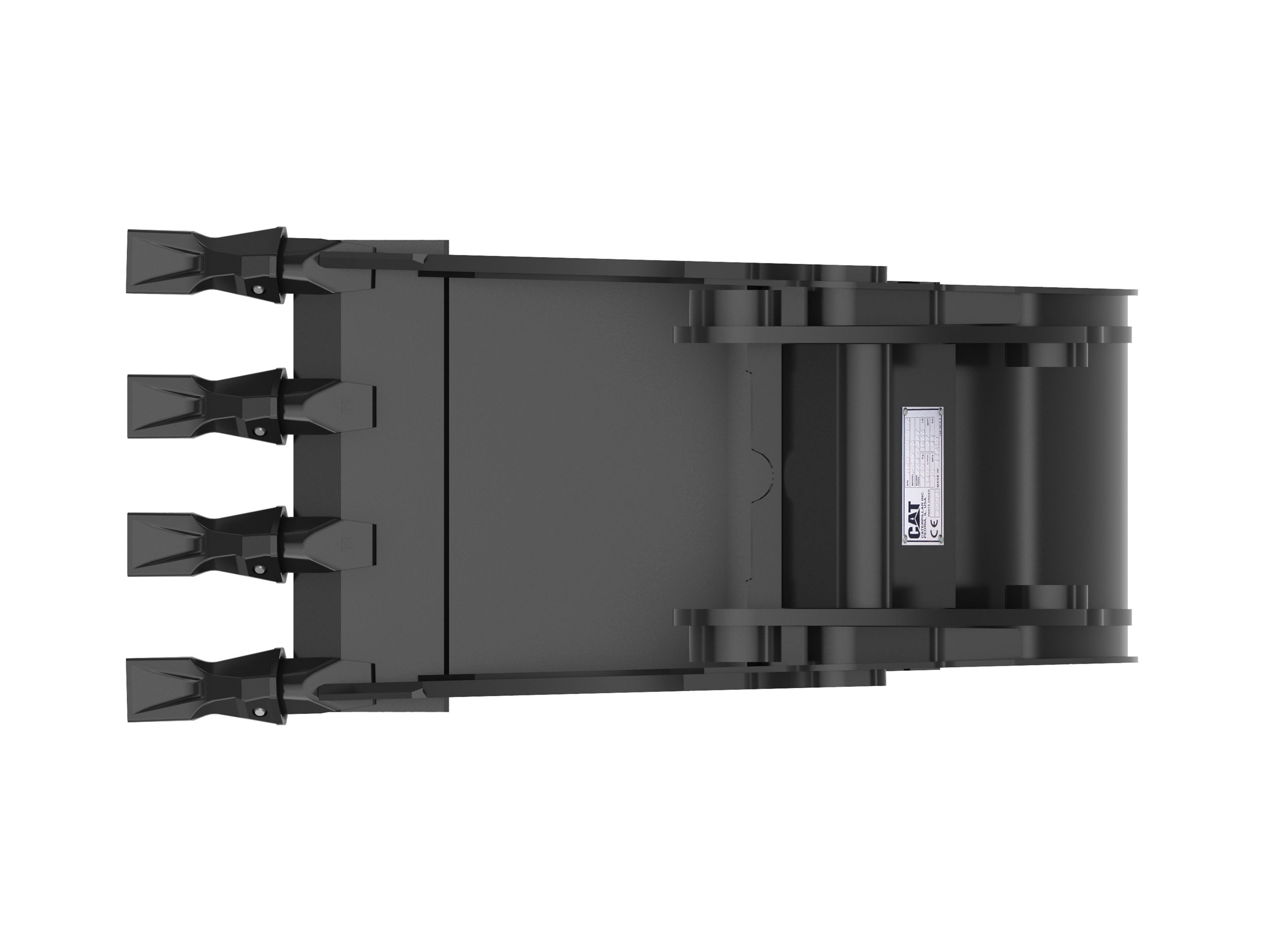 Ковш 457 мм (18 дюймов), крепление на пальцах