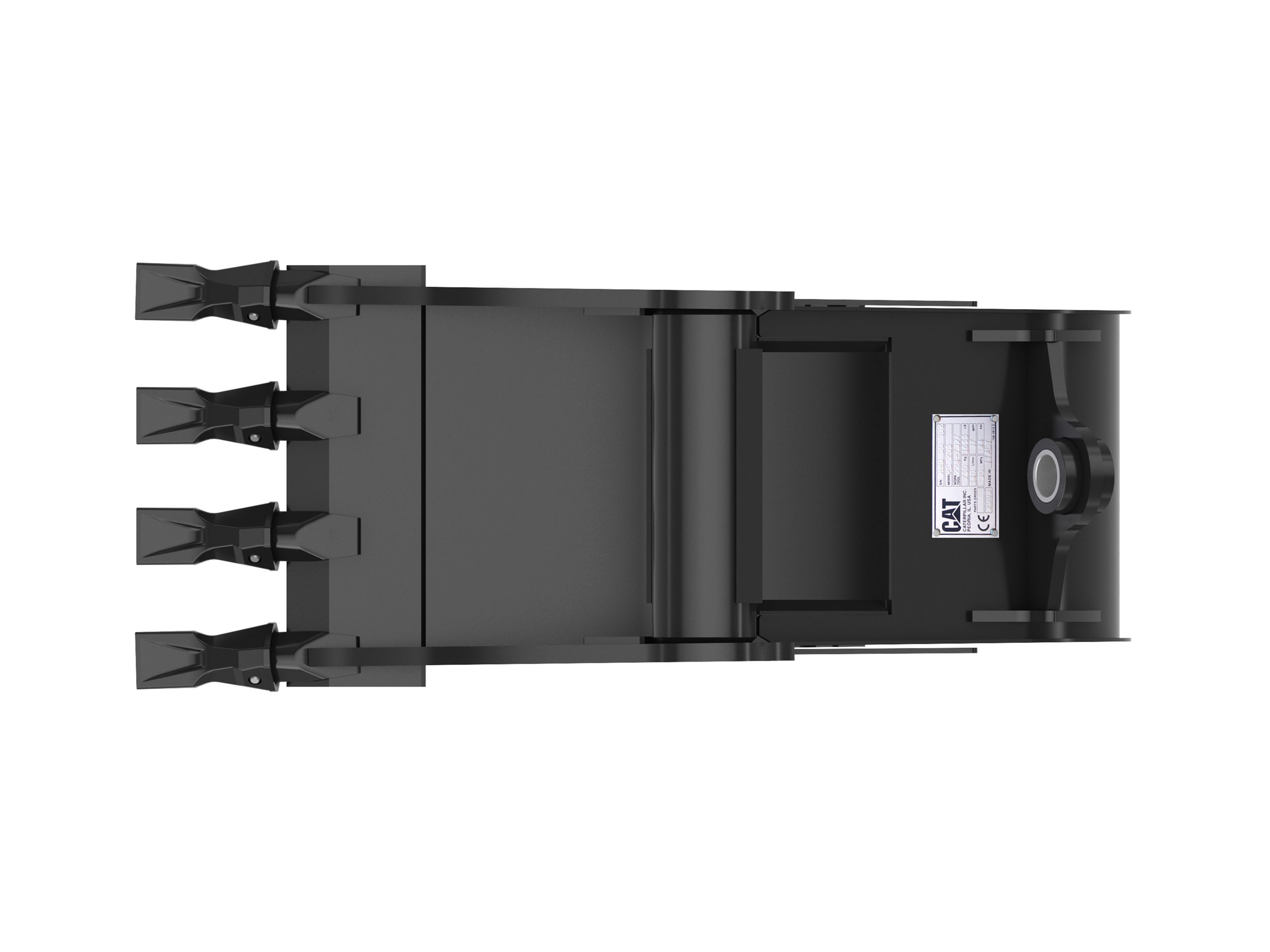 457 mm (18 in), 180 L (6.4 ft3), Pin Lock, Weld-On Adapters 