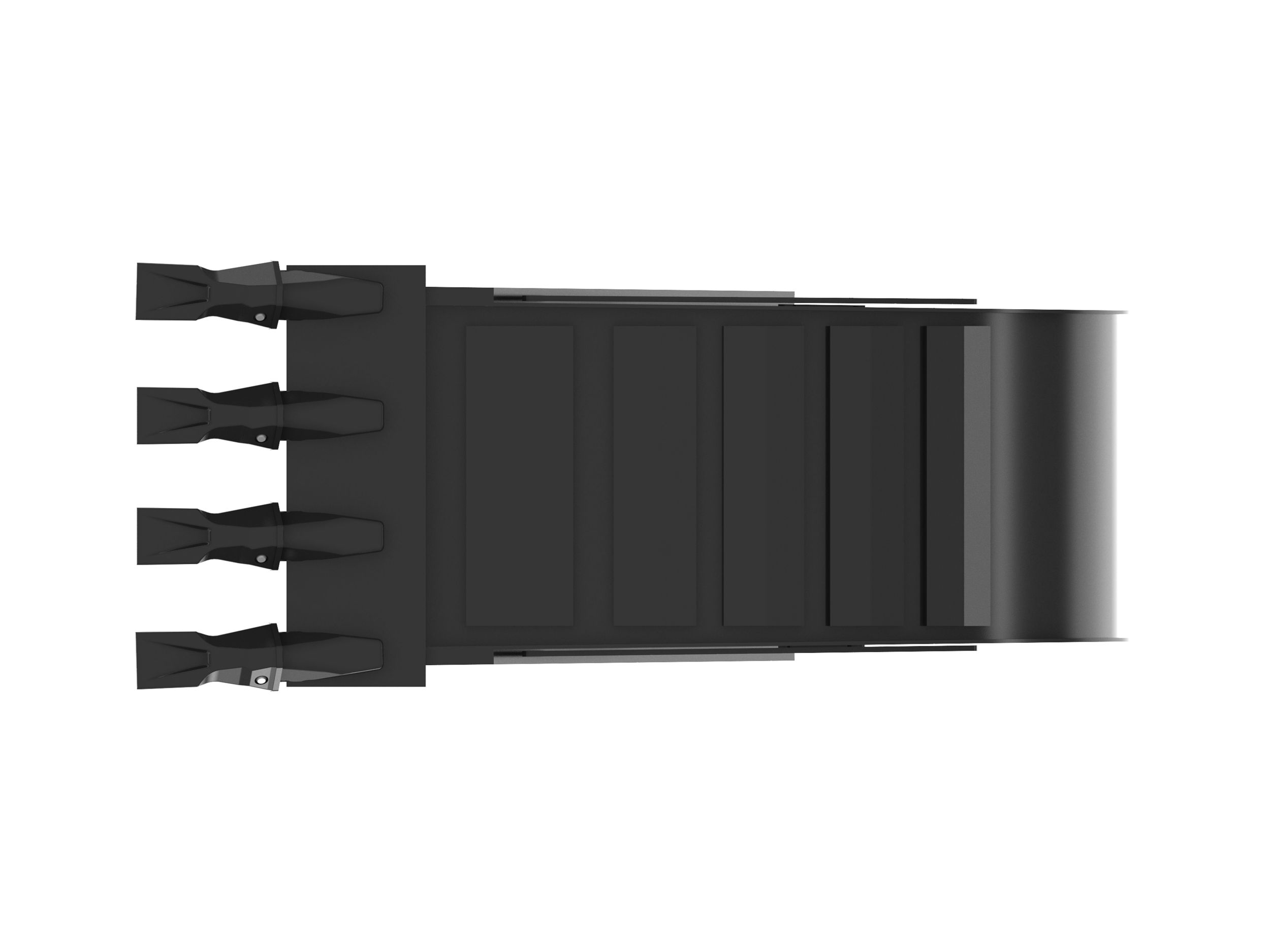 457 mm (18 in), 180 L (6.4 ft3), Pin Lock, Weld-On Adapters 