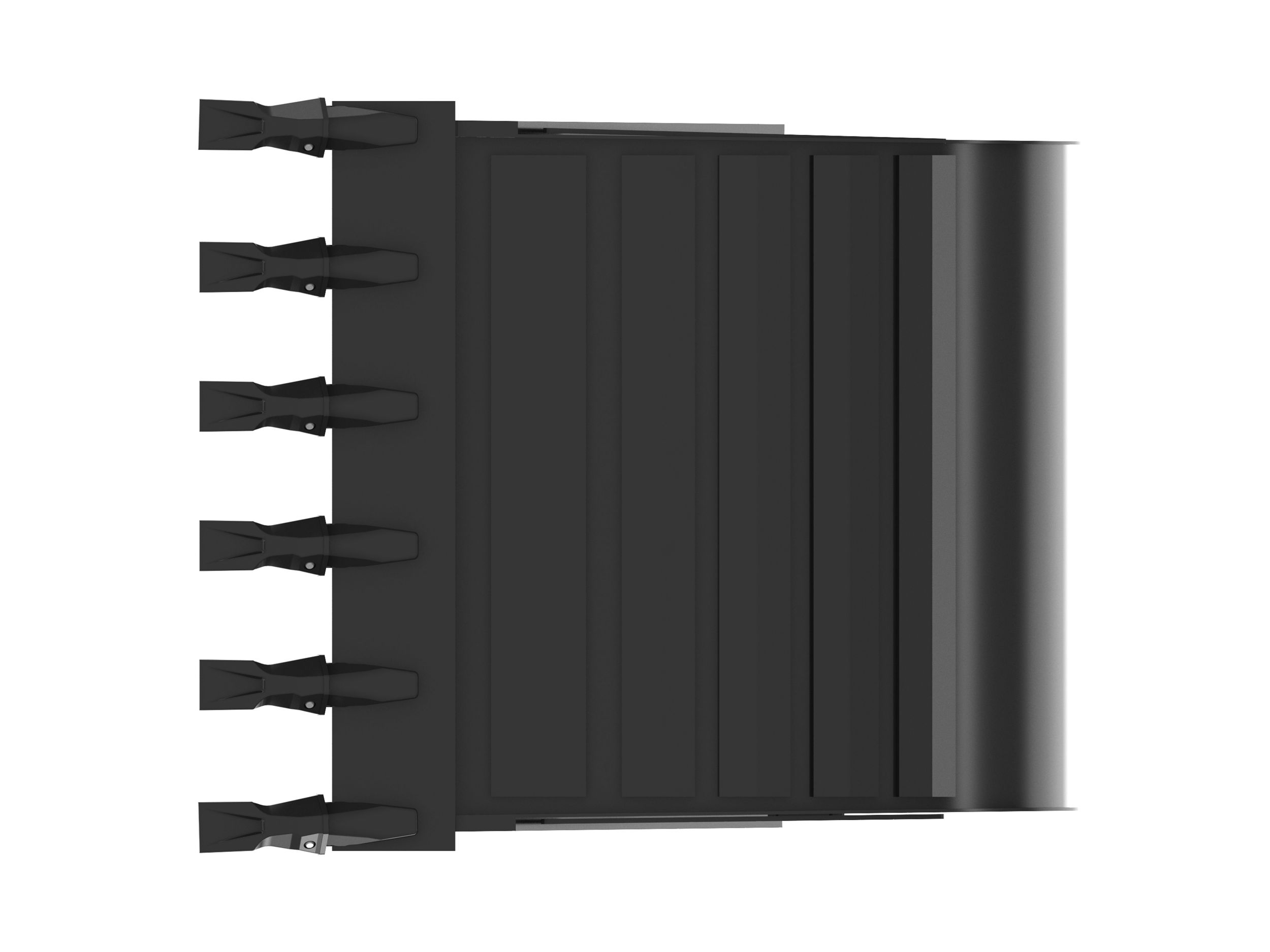 914 mm (36 in), 460 L (16.2 ft3), Pin Lock, Weld-On Adapters 