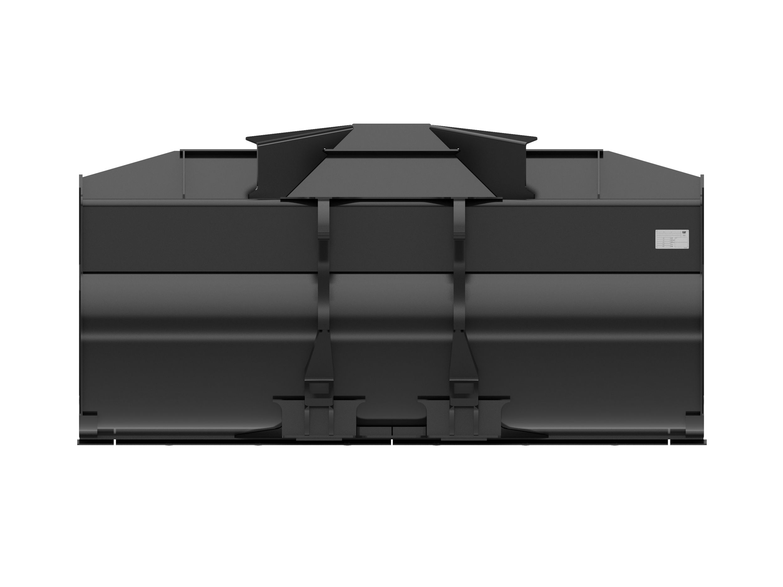 2.7 m3 (3.5 yd3), 2750 mm (108 in), Fusion™ Coupler, Bolt-On Teeth 