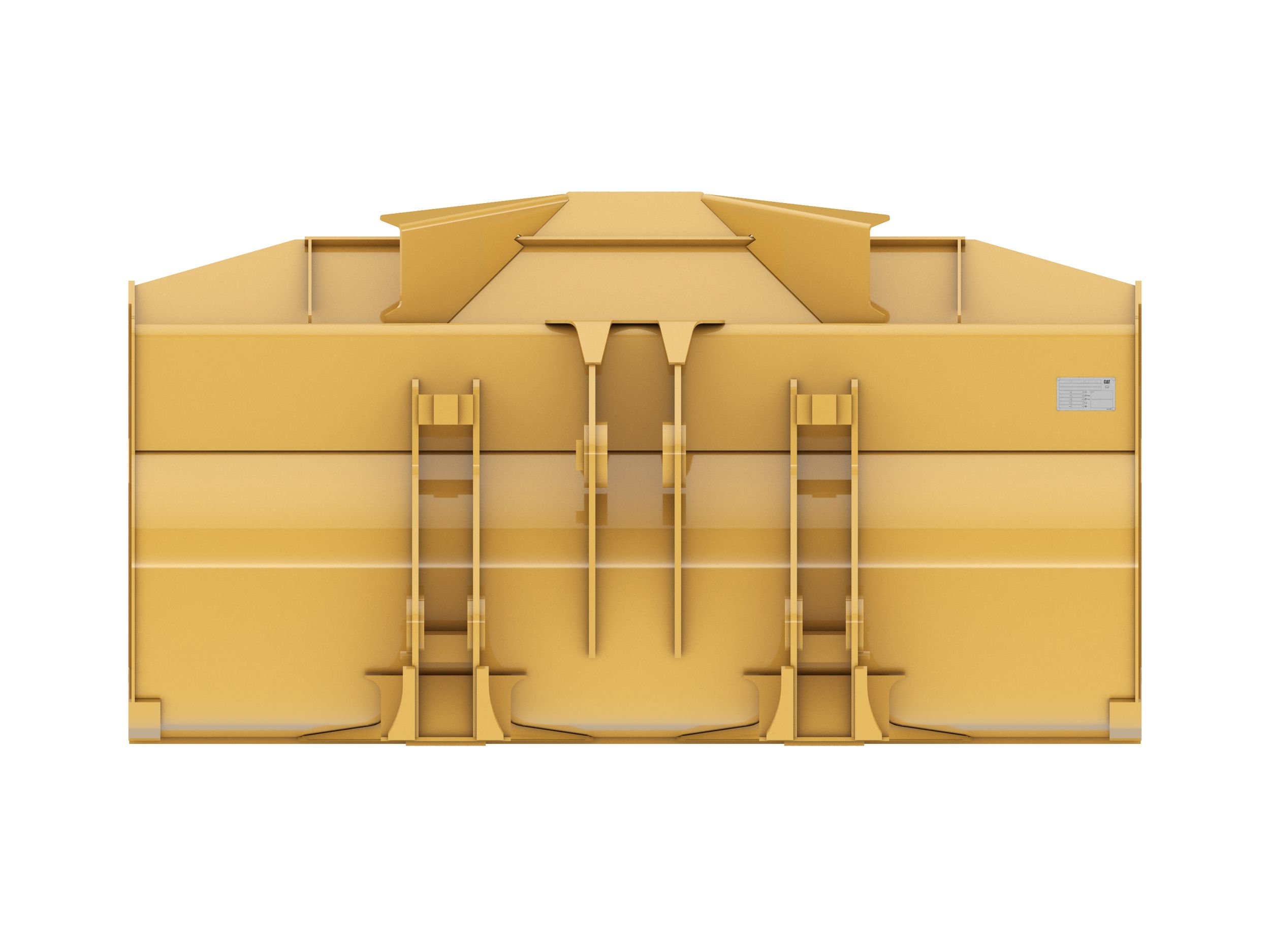 Ковш 2,5 м3 (3,3 ярда3), крепление на пальцах