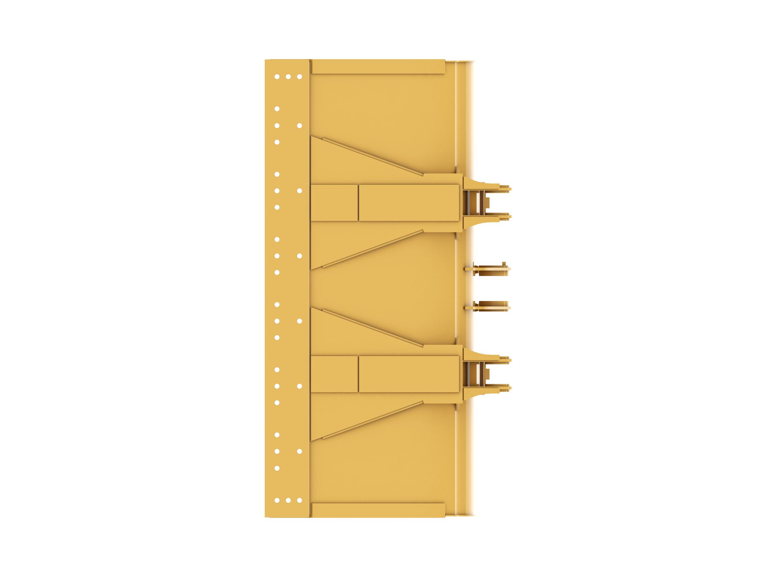 Ковш 2,5 м3 (3,3 ярда3), крепление на пальцах